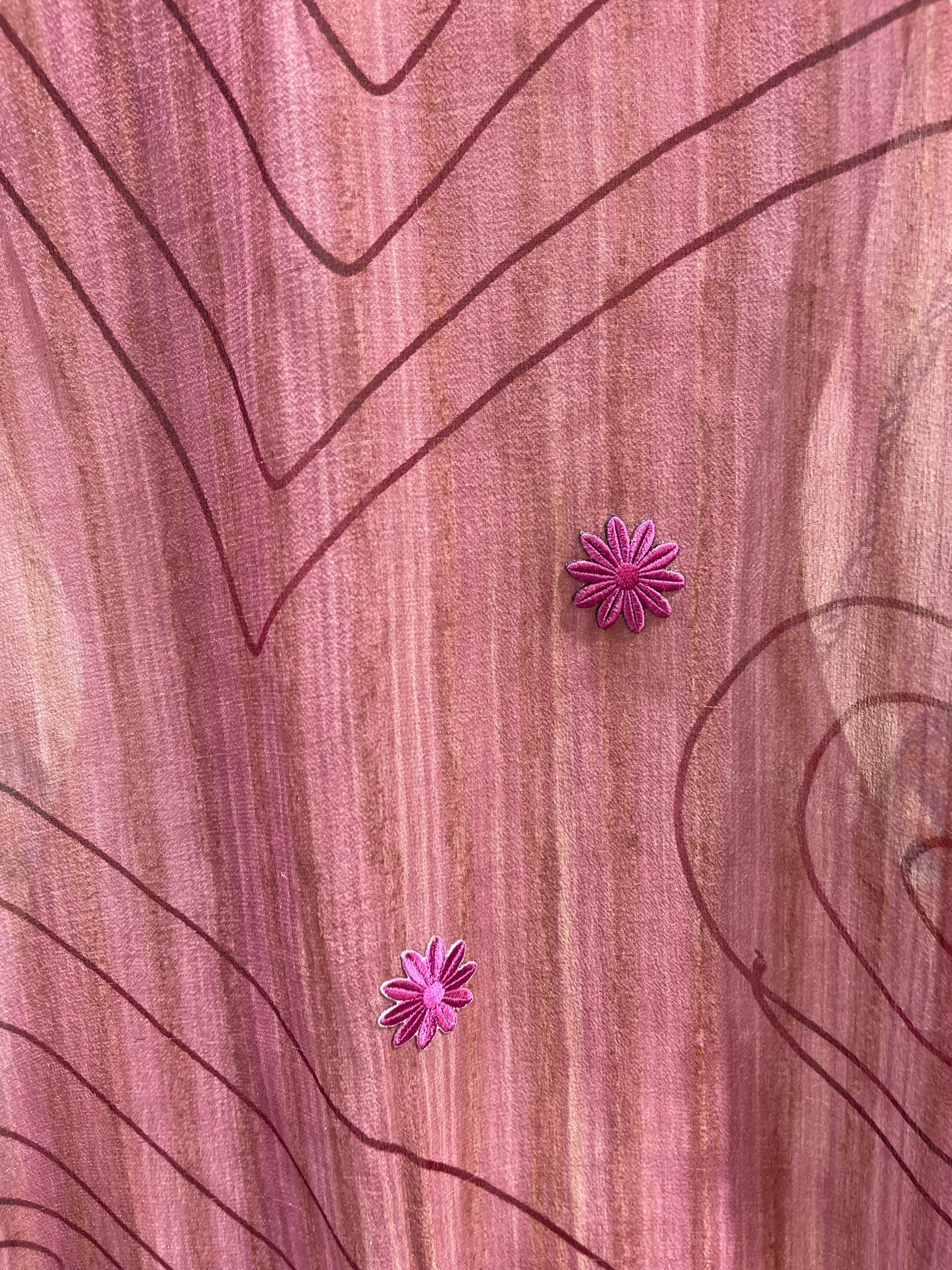 FINAL SALE PRG5980 Sheer Avatar Pure Silk Maxi Kaftan