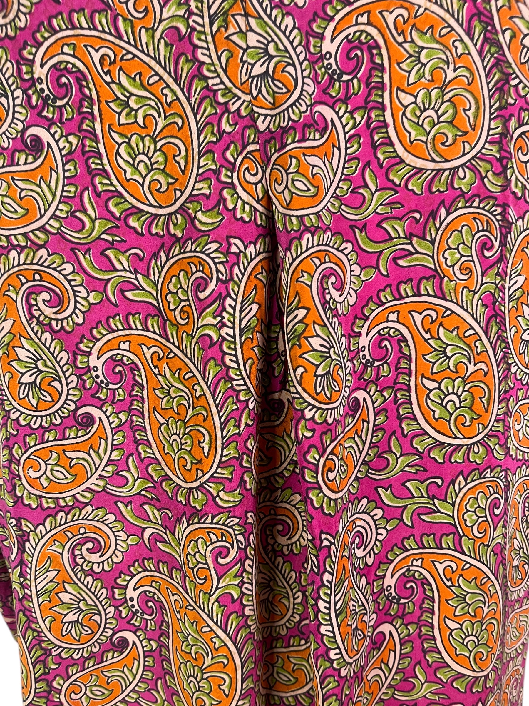 PRC6543 Avatar Pure Silk Self Pocket Tunic Dress