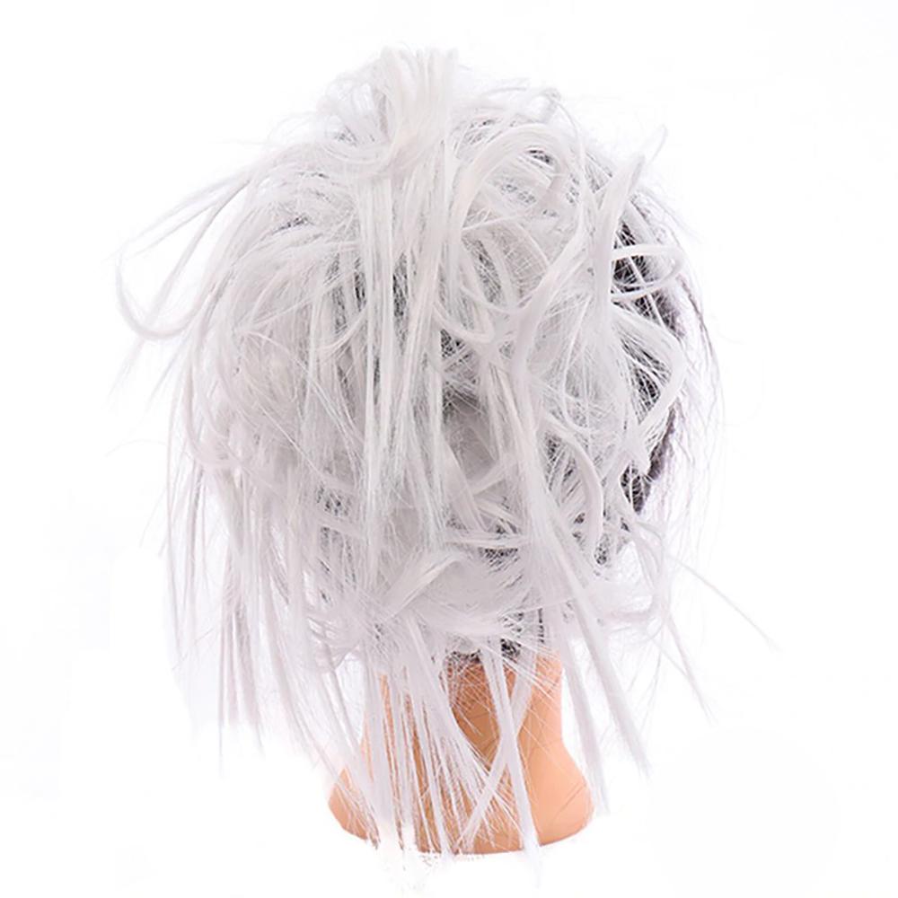 Natural Look Synthetic Messy Hair Bun Scrunchie Extension – Effortless Curly Hair Accessory