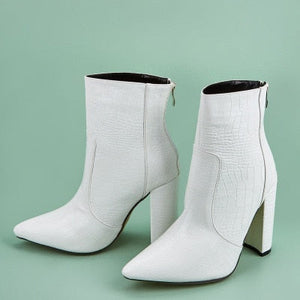 2 Tone Block Boots