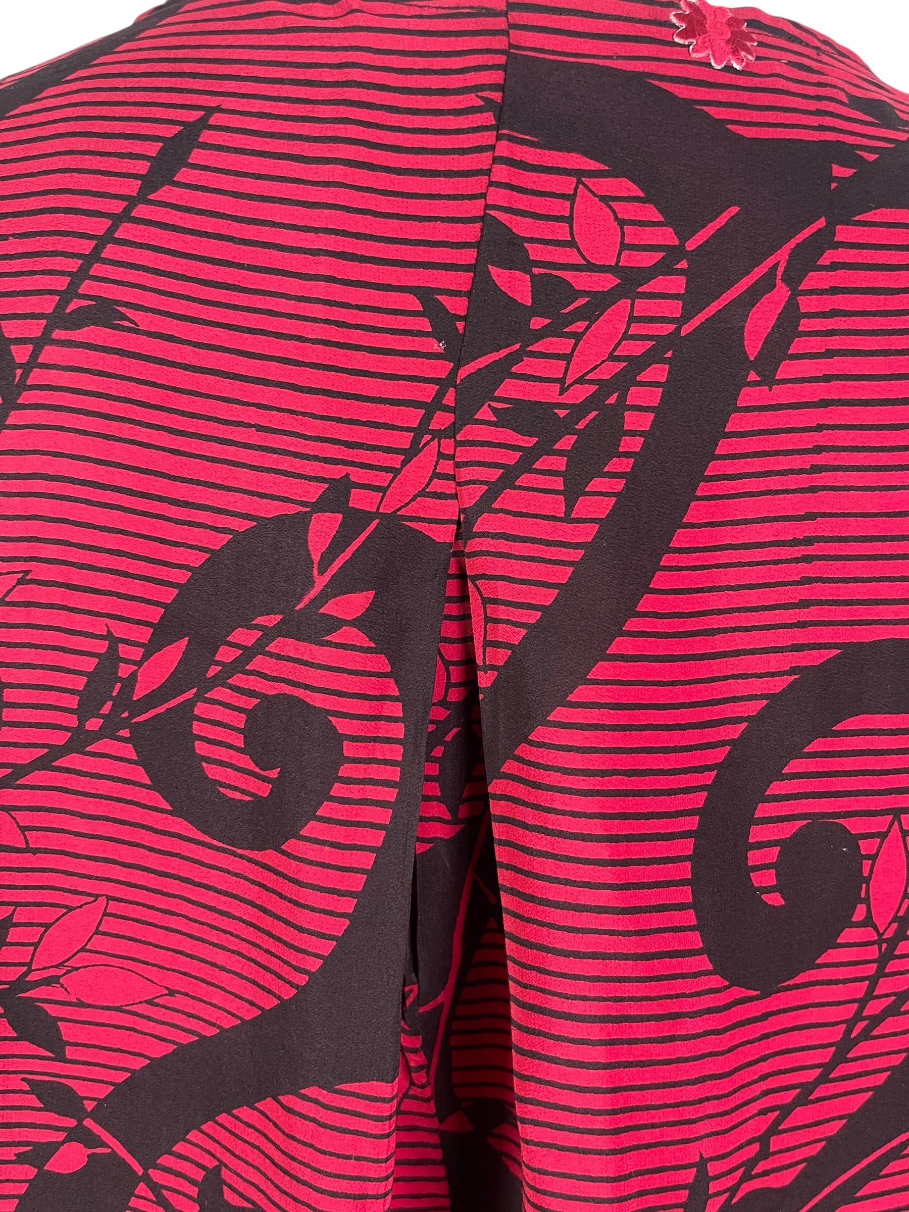 PRC6544 Avatar Pure Silk Self Pocket Tunic Dress