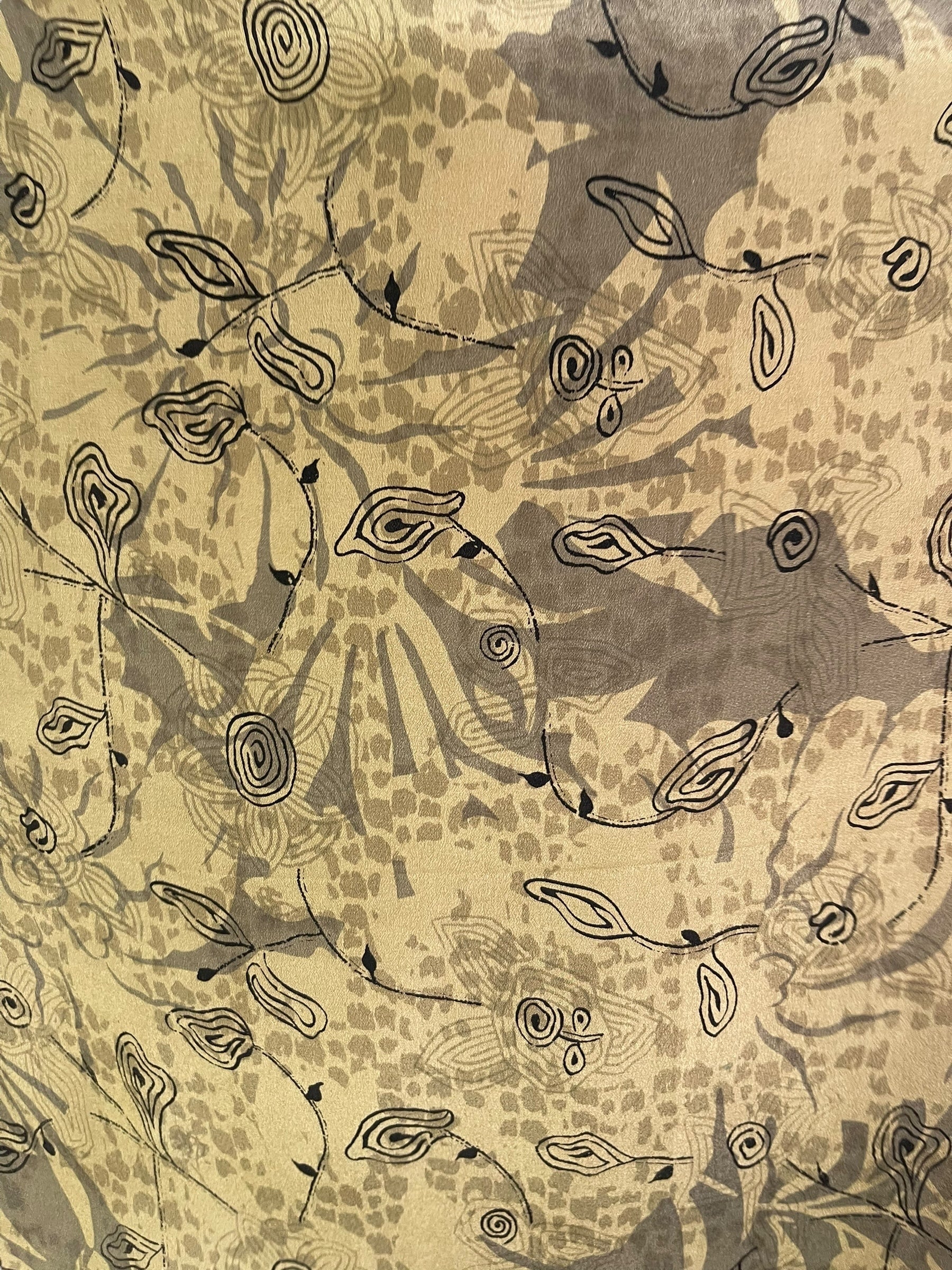 PRC7150 Avatar Pure Silk Long Tunic with Side Ties