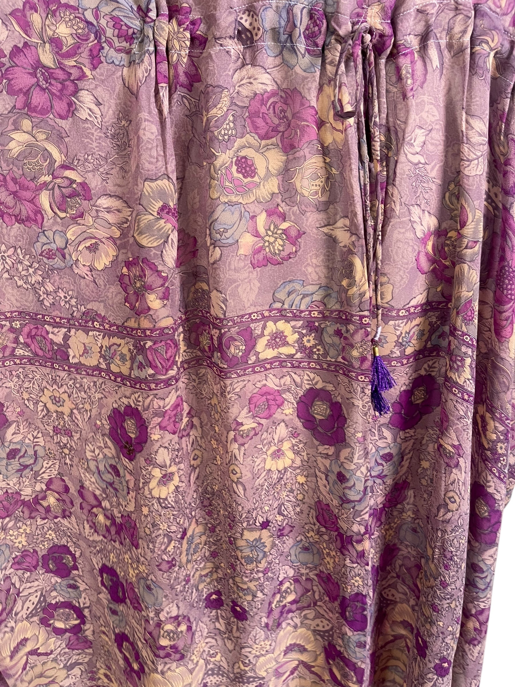 PRG6797 Sheer Avatar Pure Silk Maxi Kaftan