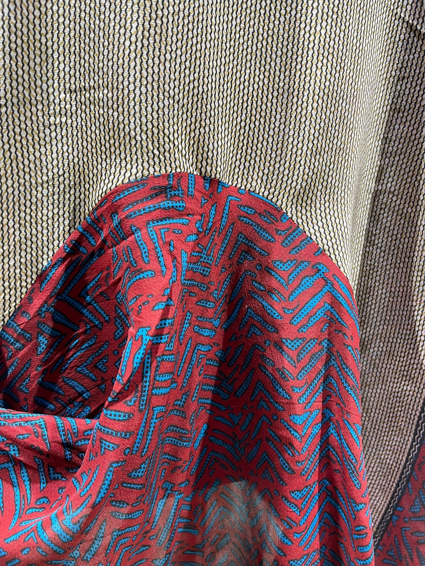 FINAL SALE PRC5762 Avatar Pure Silk Self Pocket Tunic Dress