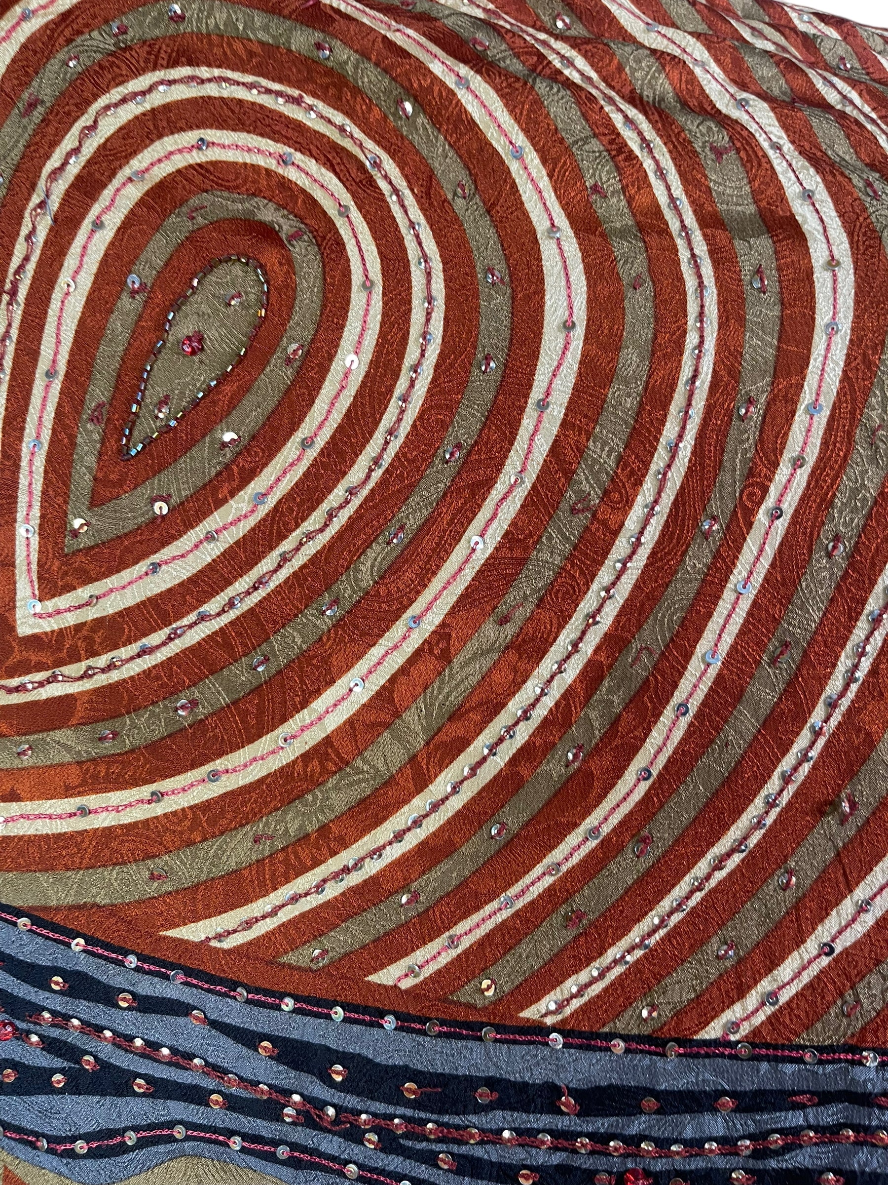 PRC6493 Avatar Pure Silk Waterfall Top