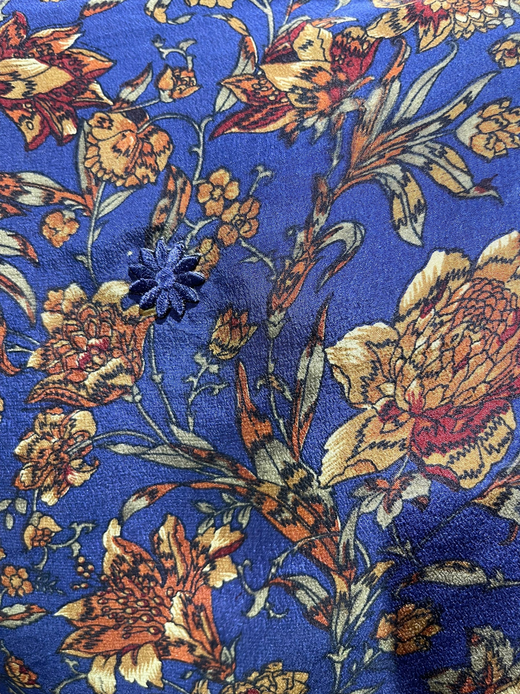 FINAL SALE PRC4627 Avatar Pure Silk Side Slit Top