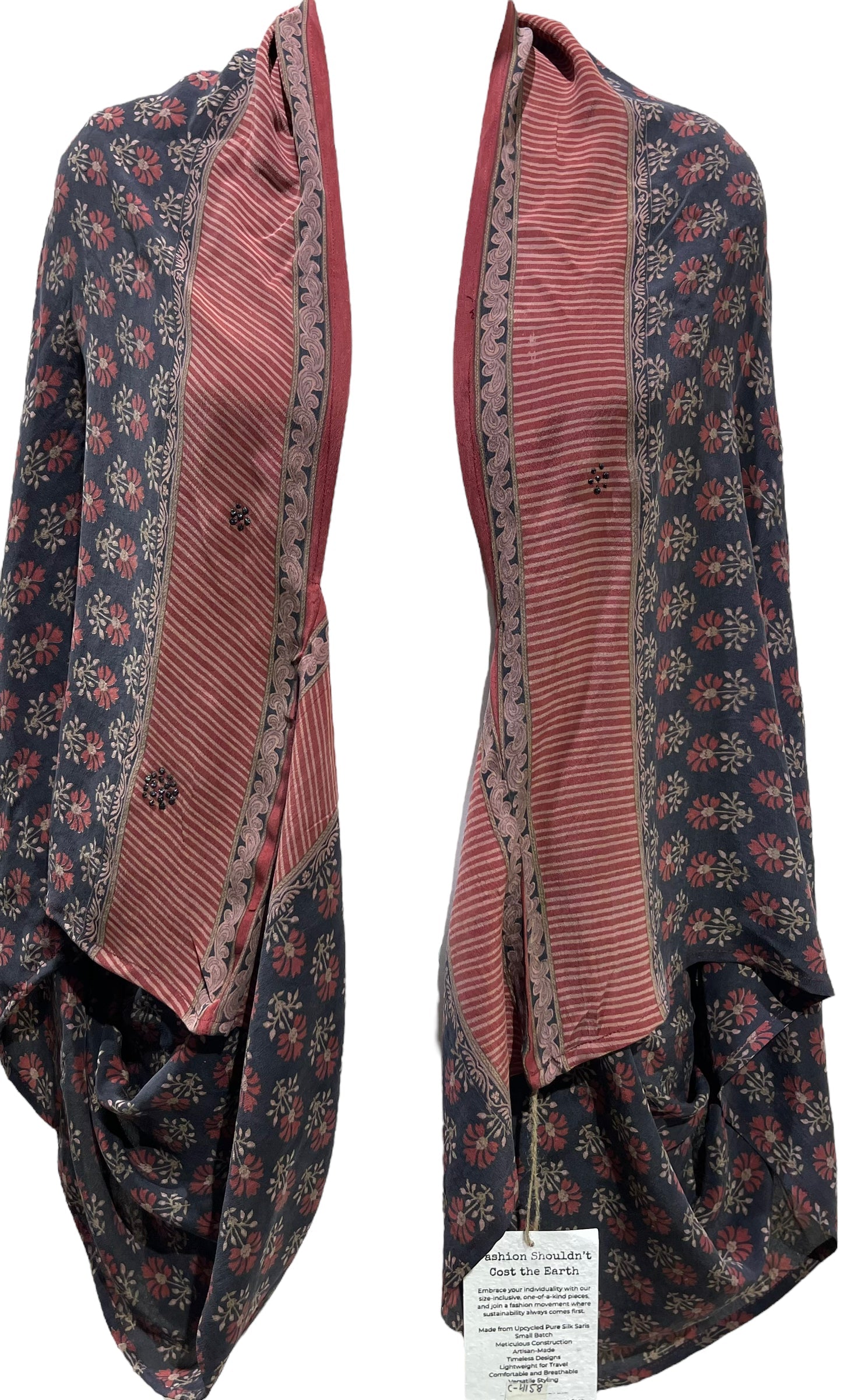 FINAL SALE PRC4158 Avatar Pure Silk Shrug