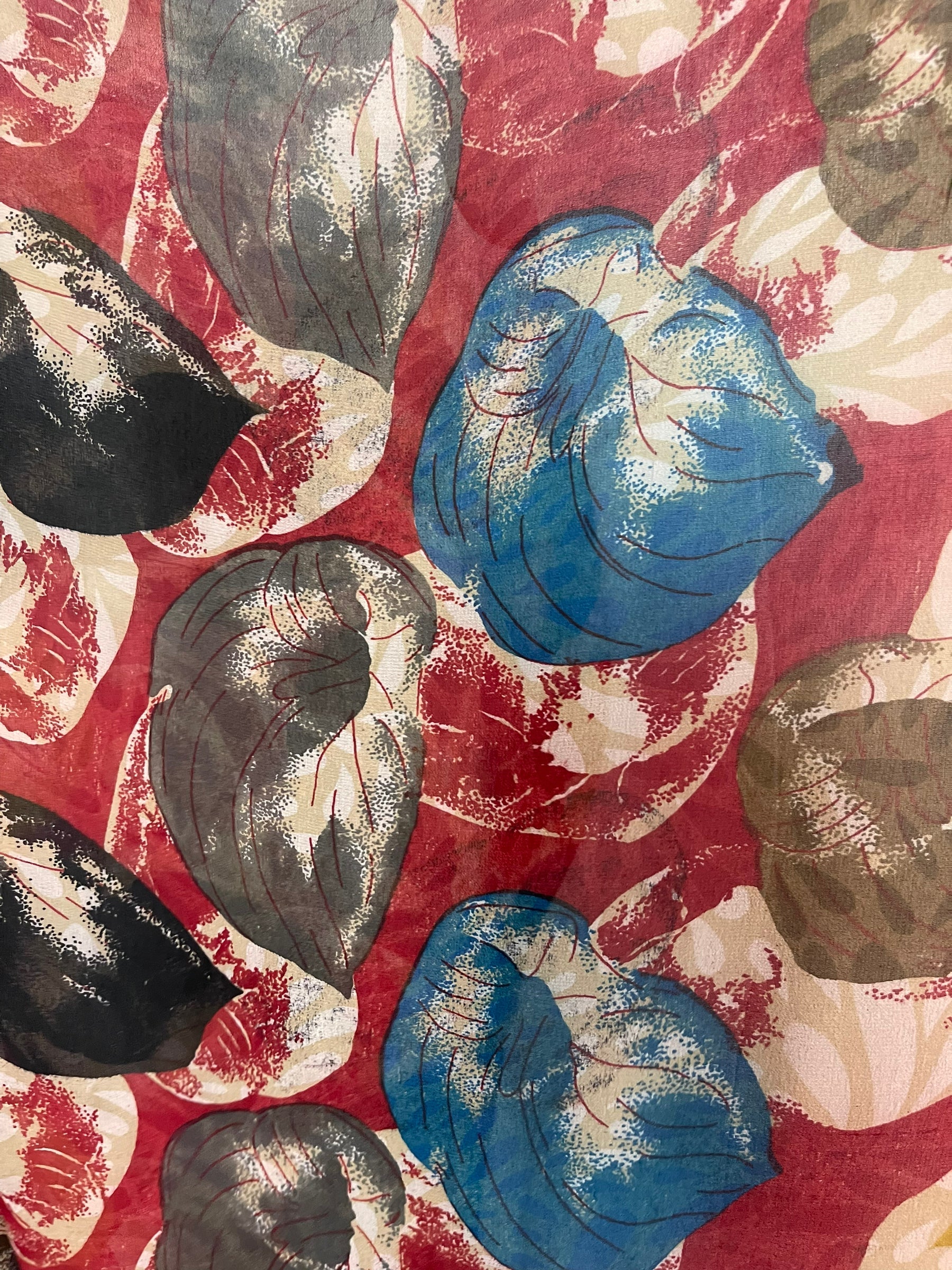 FINAL SALE PRG5844 Sheer Avatar Pure Silk Midi Length Kaftan