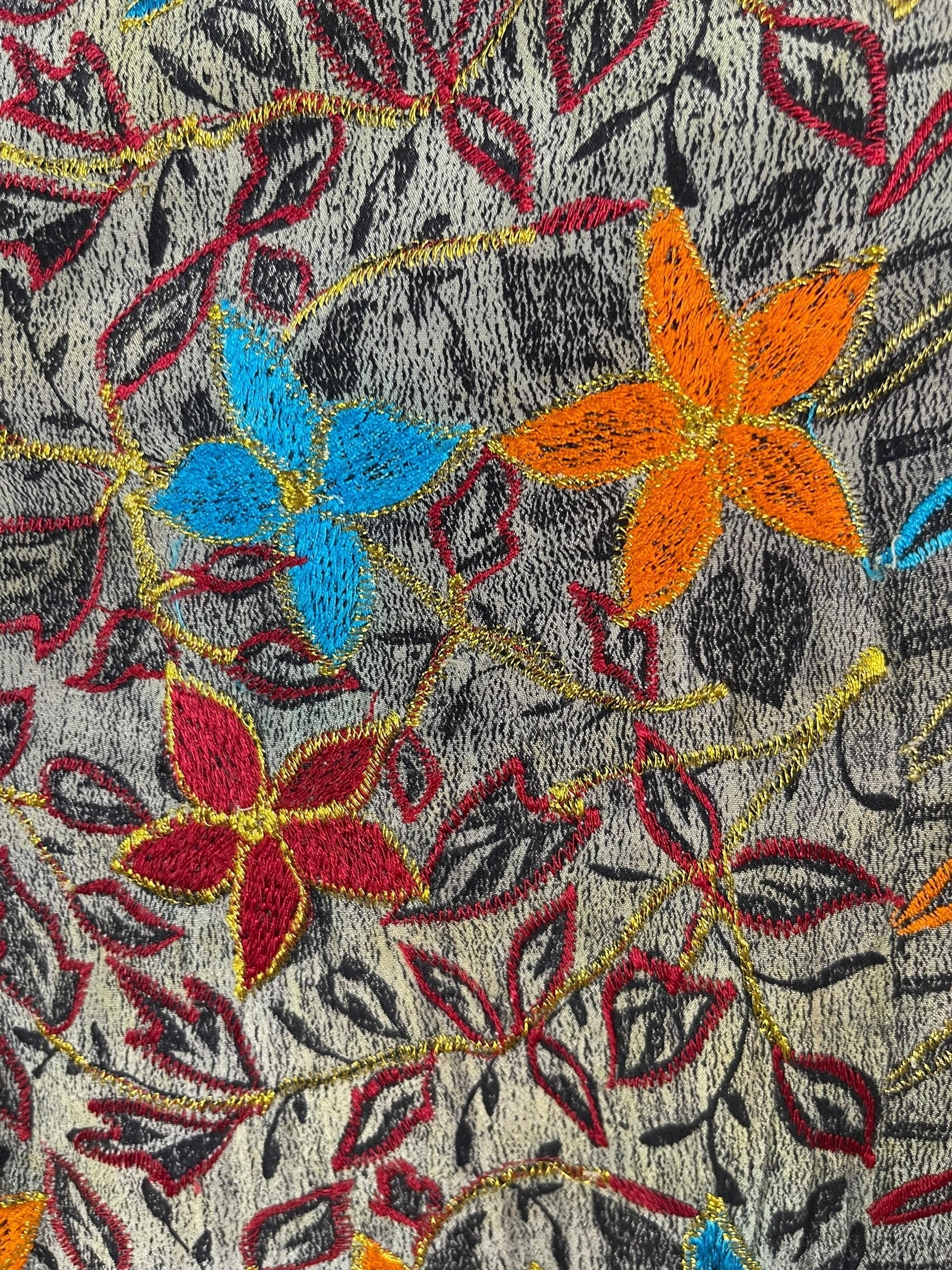 PRC6713 Avatar Pure Silk Midi Length Kaftan