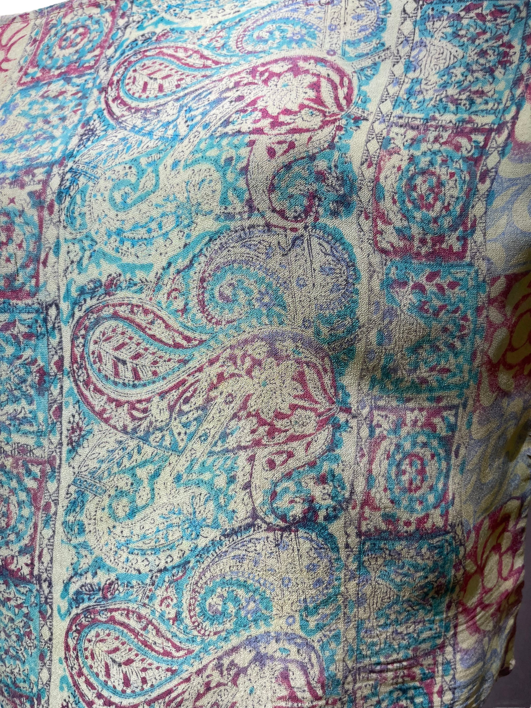 FINAL SALE PRC2014A  Avatar Pure Silk Boxy Top