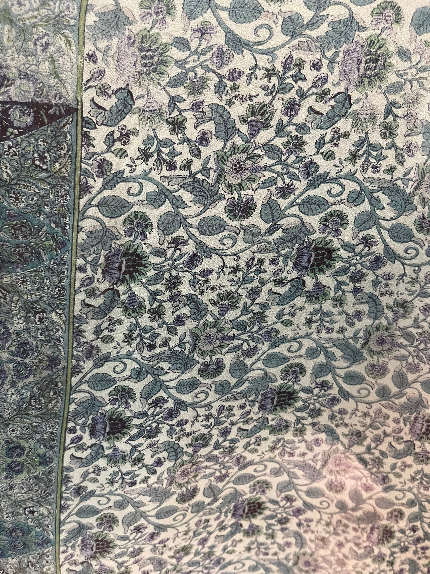 PRG6377 Sheer Avatar Pure Silk Maxi Kaftan