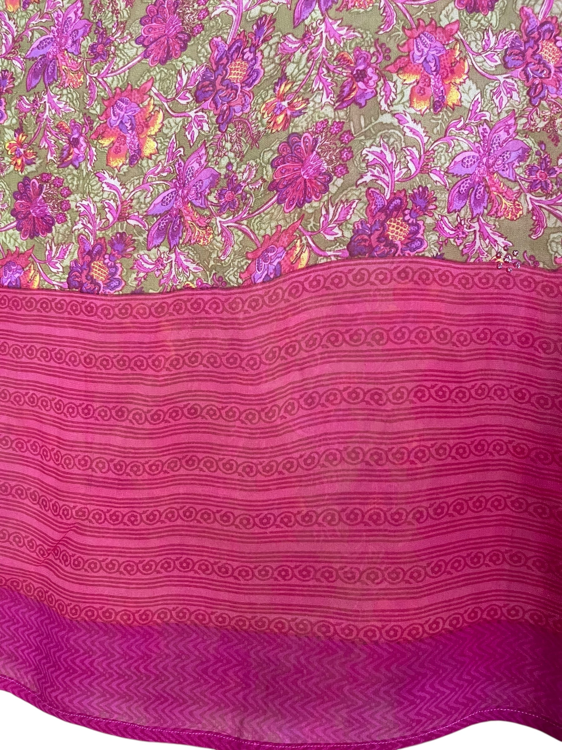 SOLD  PRG71250 Sheer Avatar Pure Silk Hi Lo Top