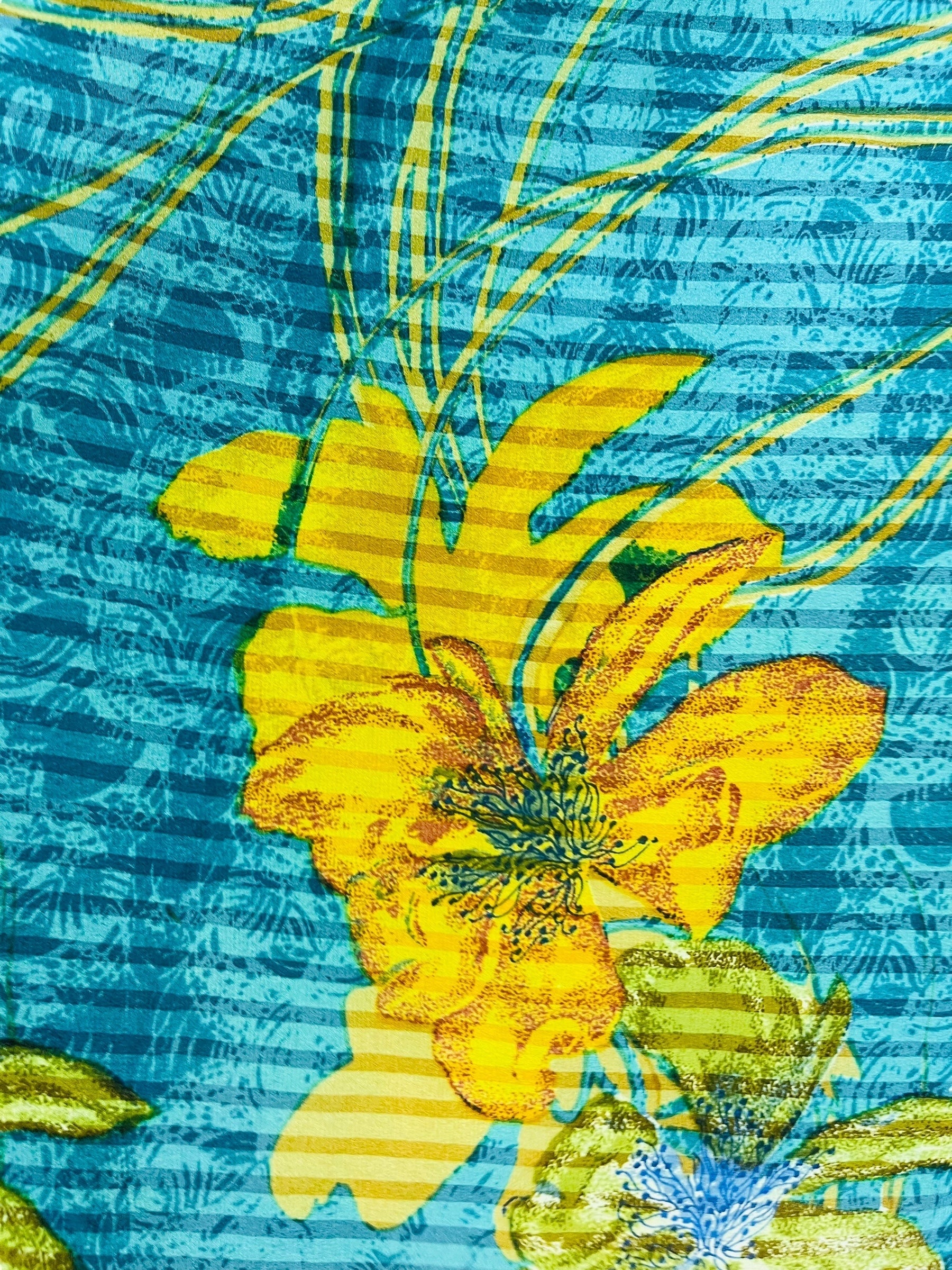 PRC7514 Avatar Pure Silk Capelet Poncho