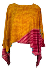 Load image into Gallery viewer, PRC7320 Avatar Pure Silk Kimono-Sleeved Top
