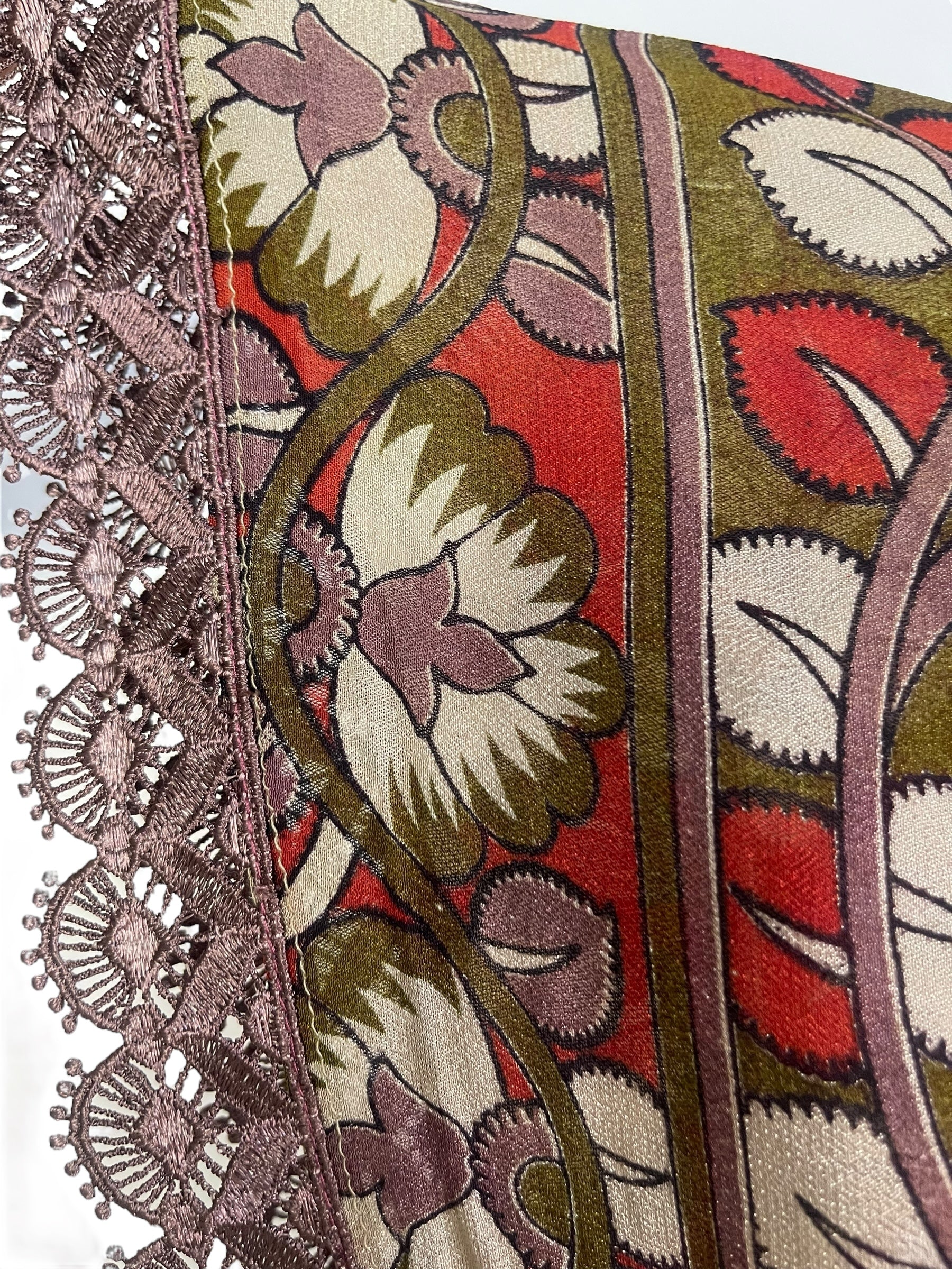 PRG6405 Sheer Avatar Pure Silk Boxy Top