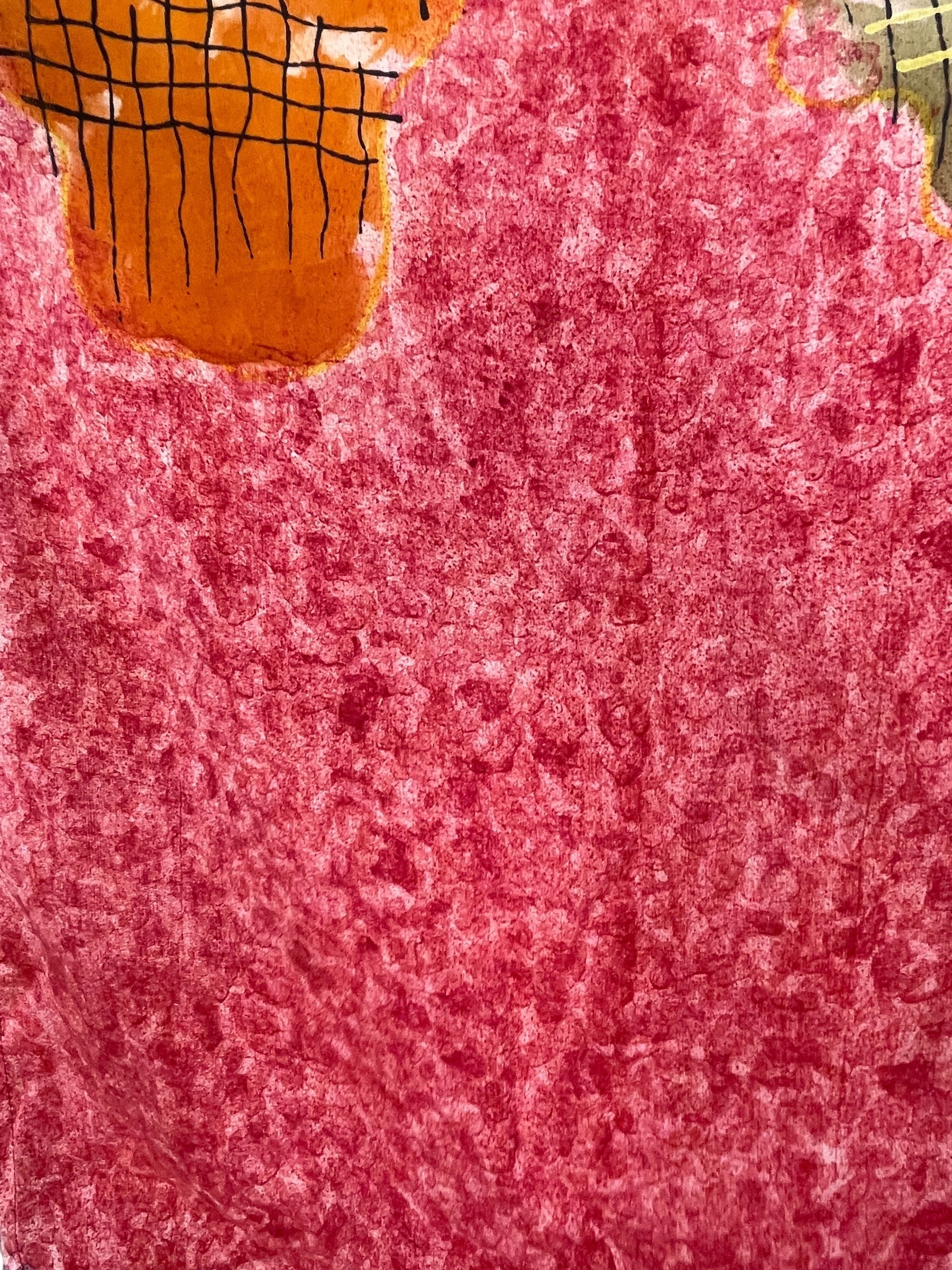 PRC7765 Avatar Pure Silk Kimono-Sleeved Top