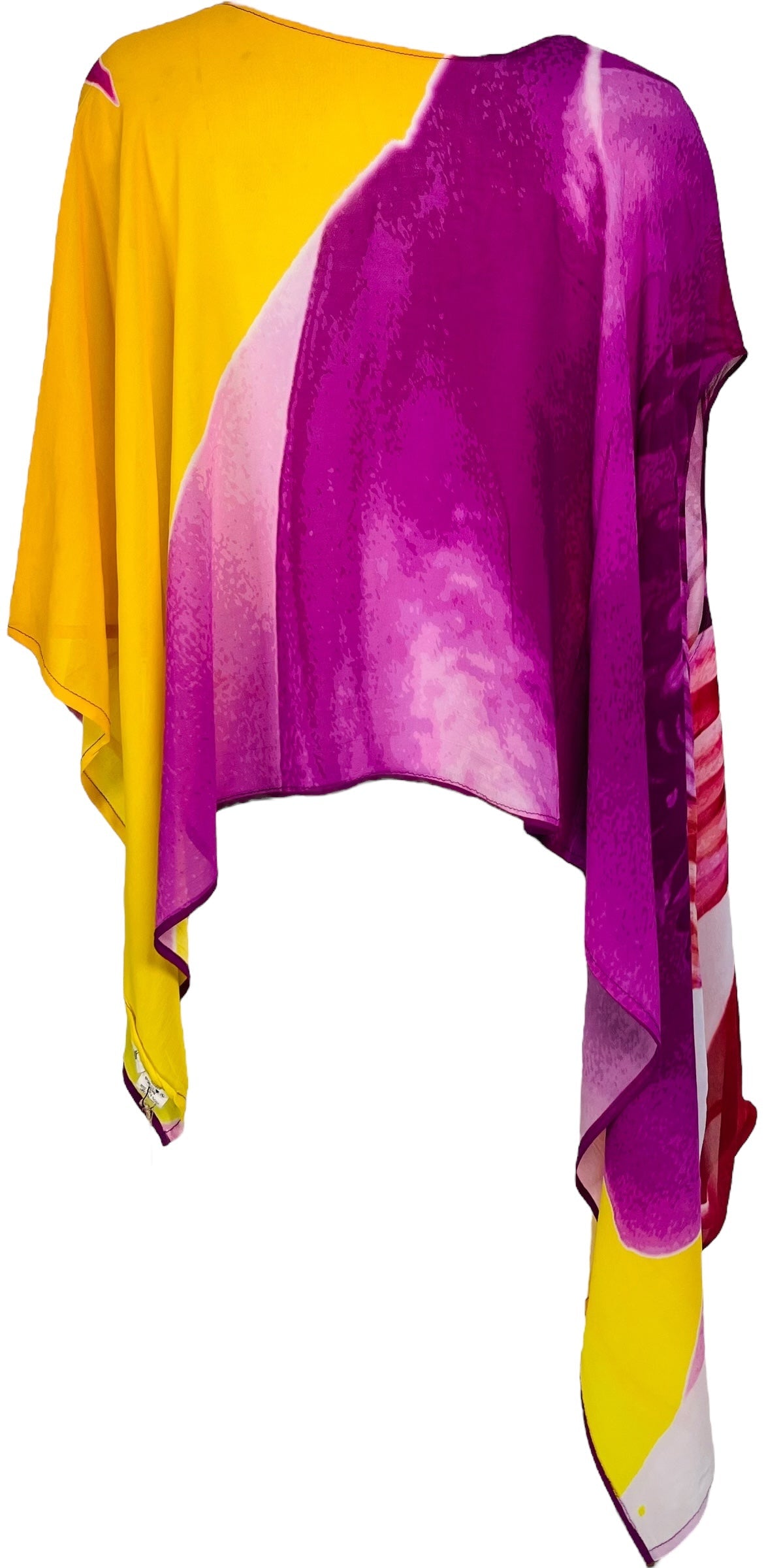 PRG6889 Sheer Avatar Pure Silk Versatile Vest