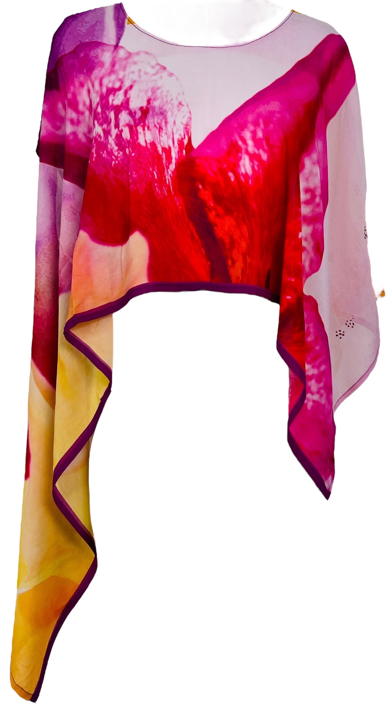 PRG6889 Sheer Avatar Pure Silk Versatile Vest