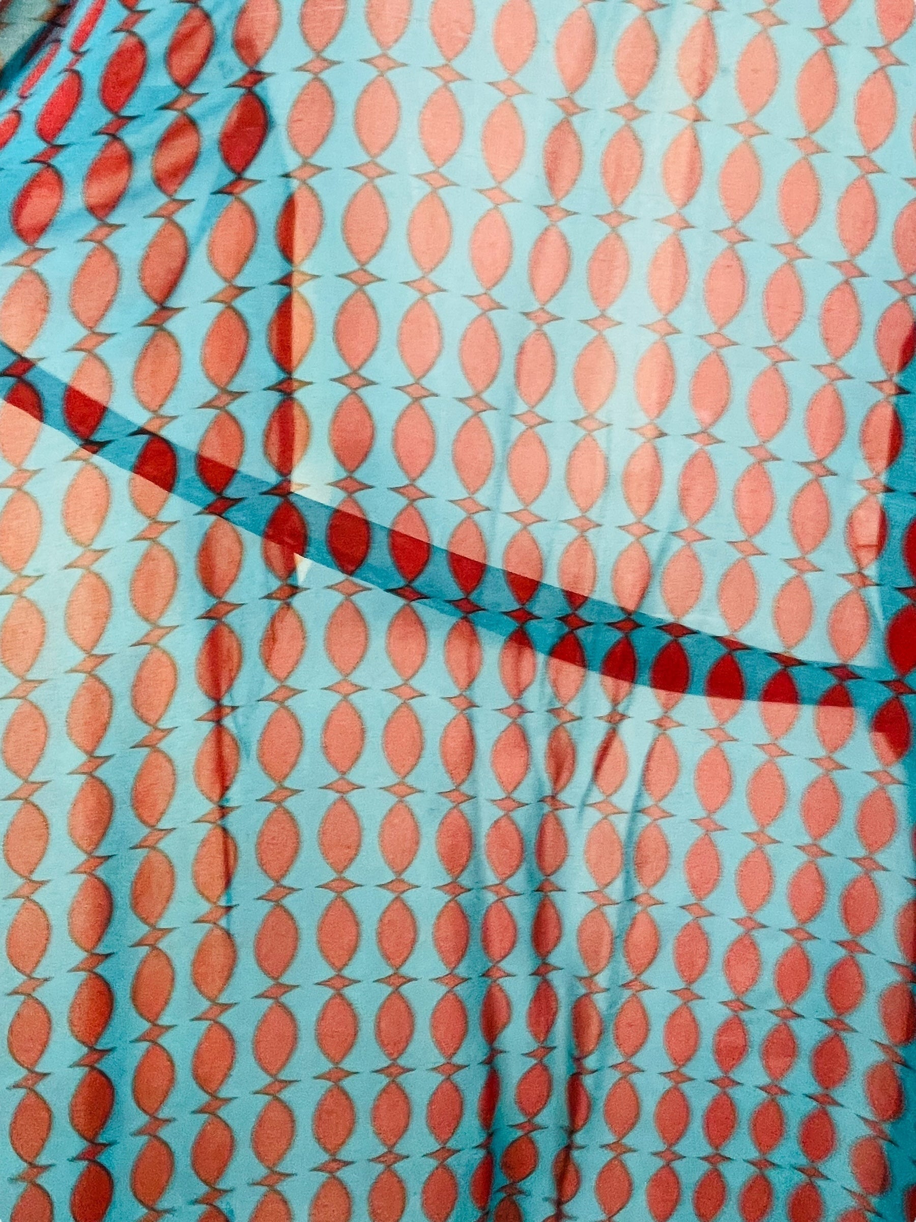 PRG7494 Sheer Avatar Pure Silk Kimono-Sleeved Jacket with Belt