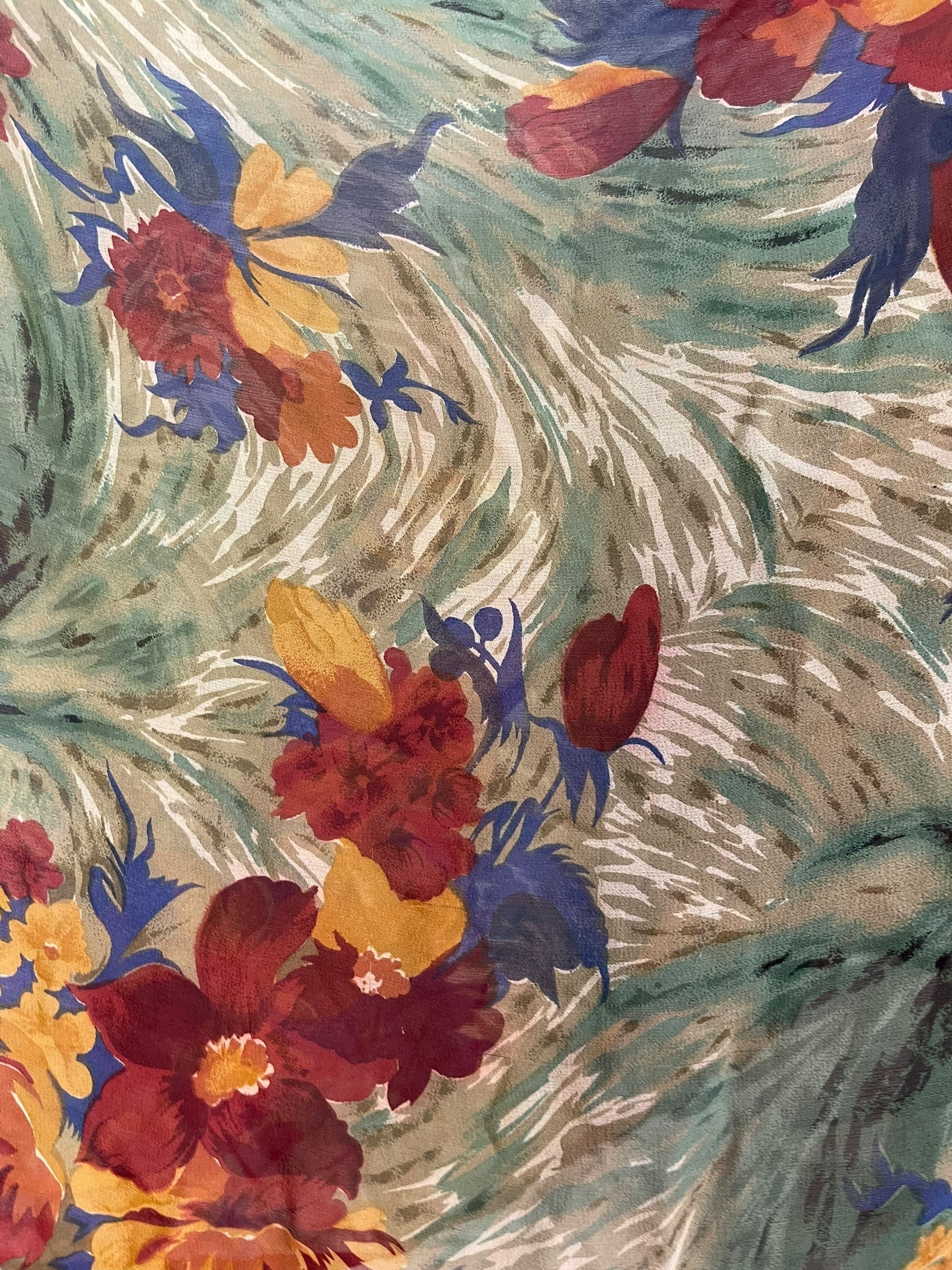 PRG7371 Sheer Avatar Pure Silk Capelet Poncho