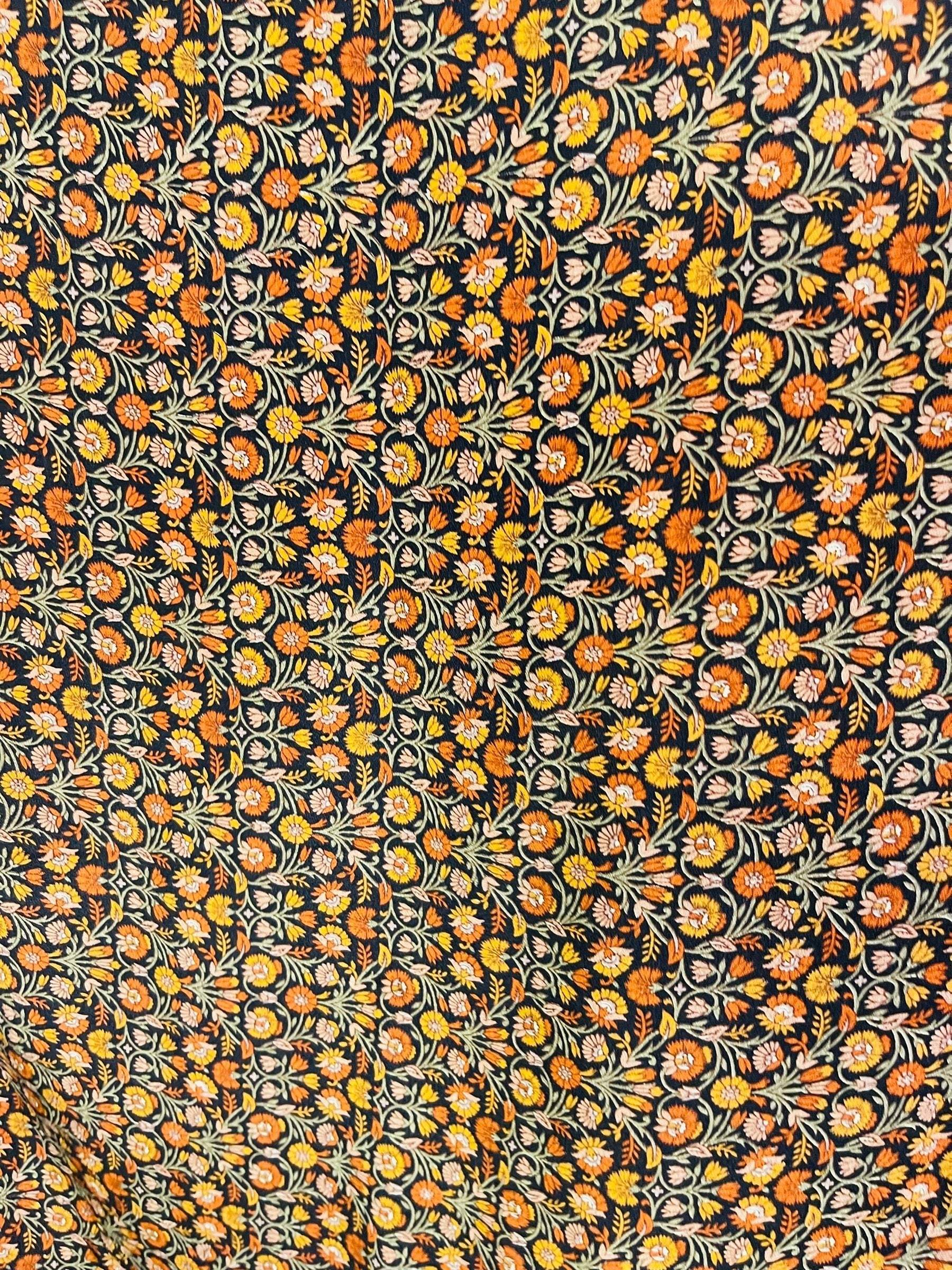 PRC7305 Nirvana Pure Silk Midi Length Kaftan