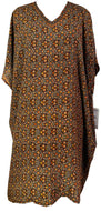 PRC7305 Nirvana Pure Silk Midi Length Kaftan