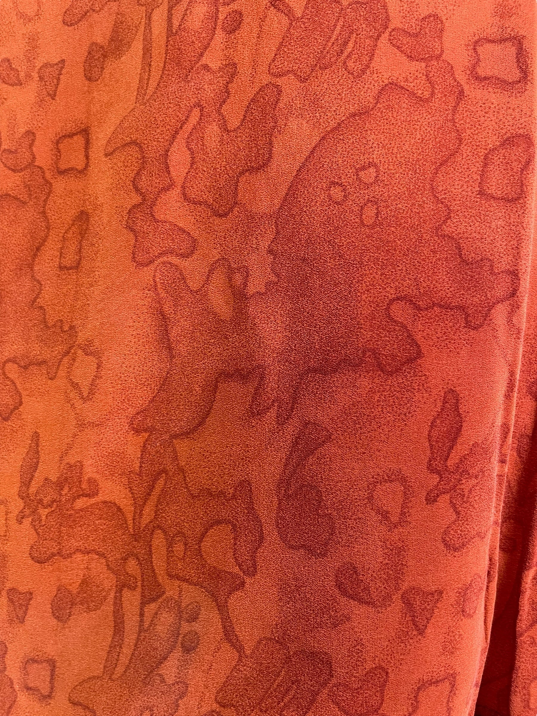 PRC7013 Avatar Pure Silk Capelet Poncho