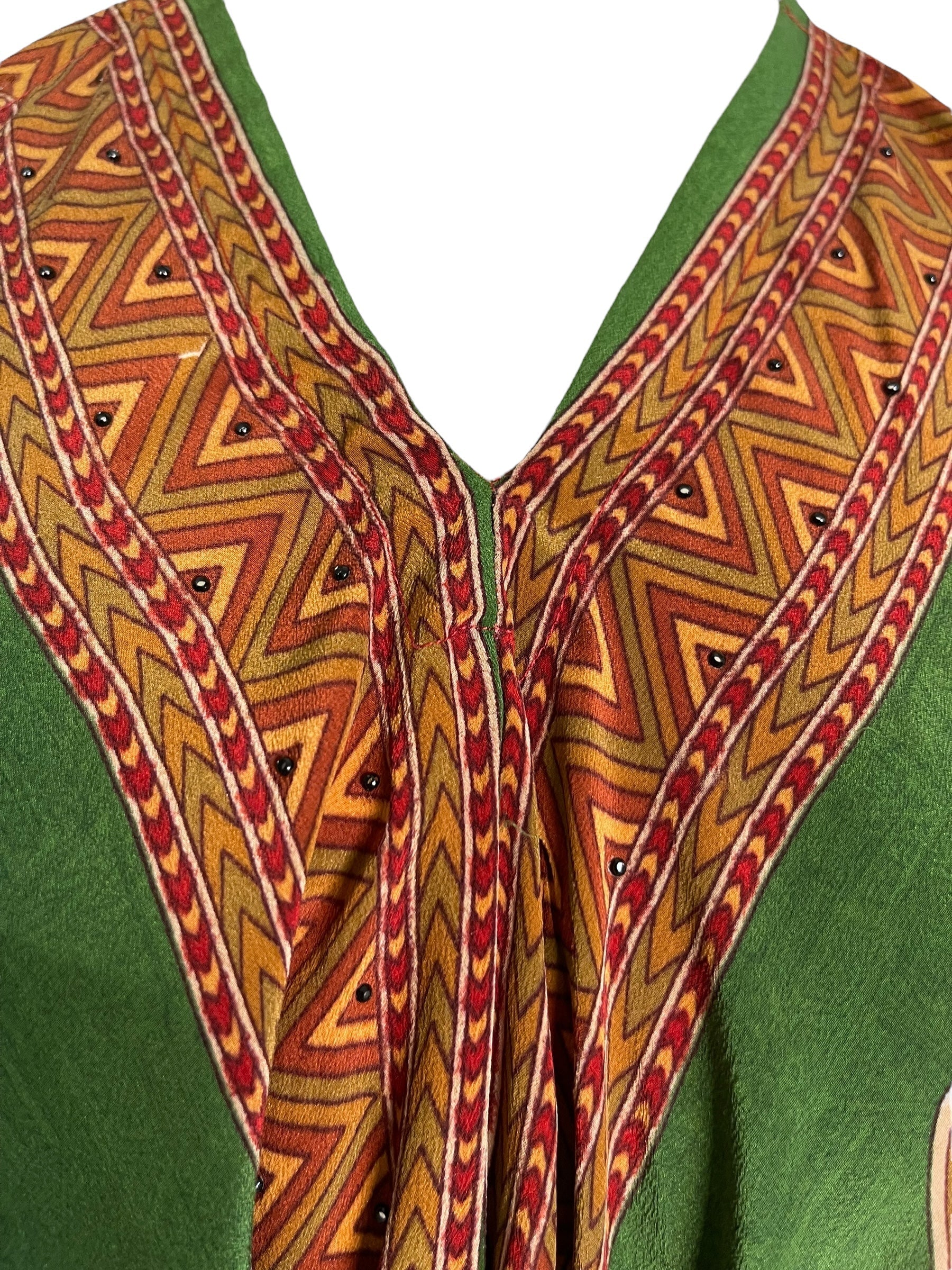 PRC7232 Avatar Pure Silk Maxi Dress with Belt