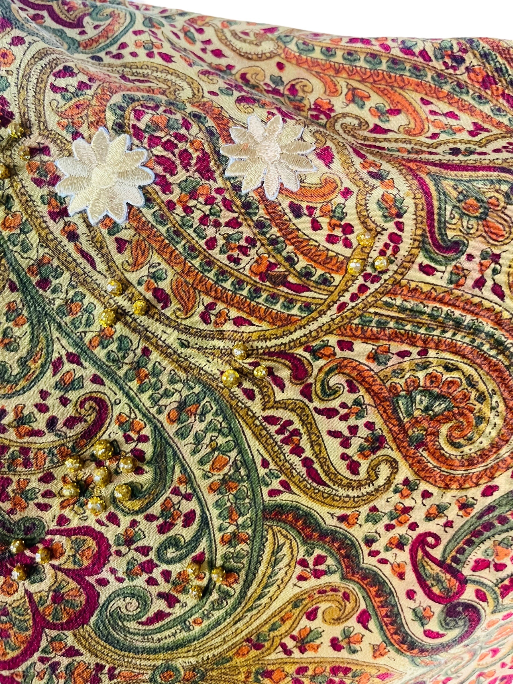 PRC6772 Avatar Pure Silk Midi Length Kaftan