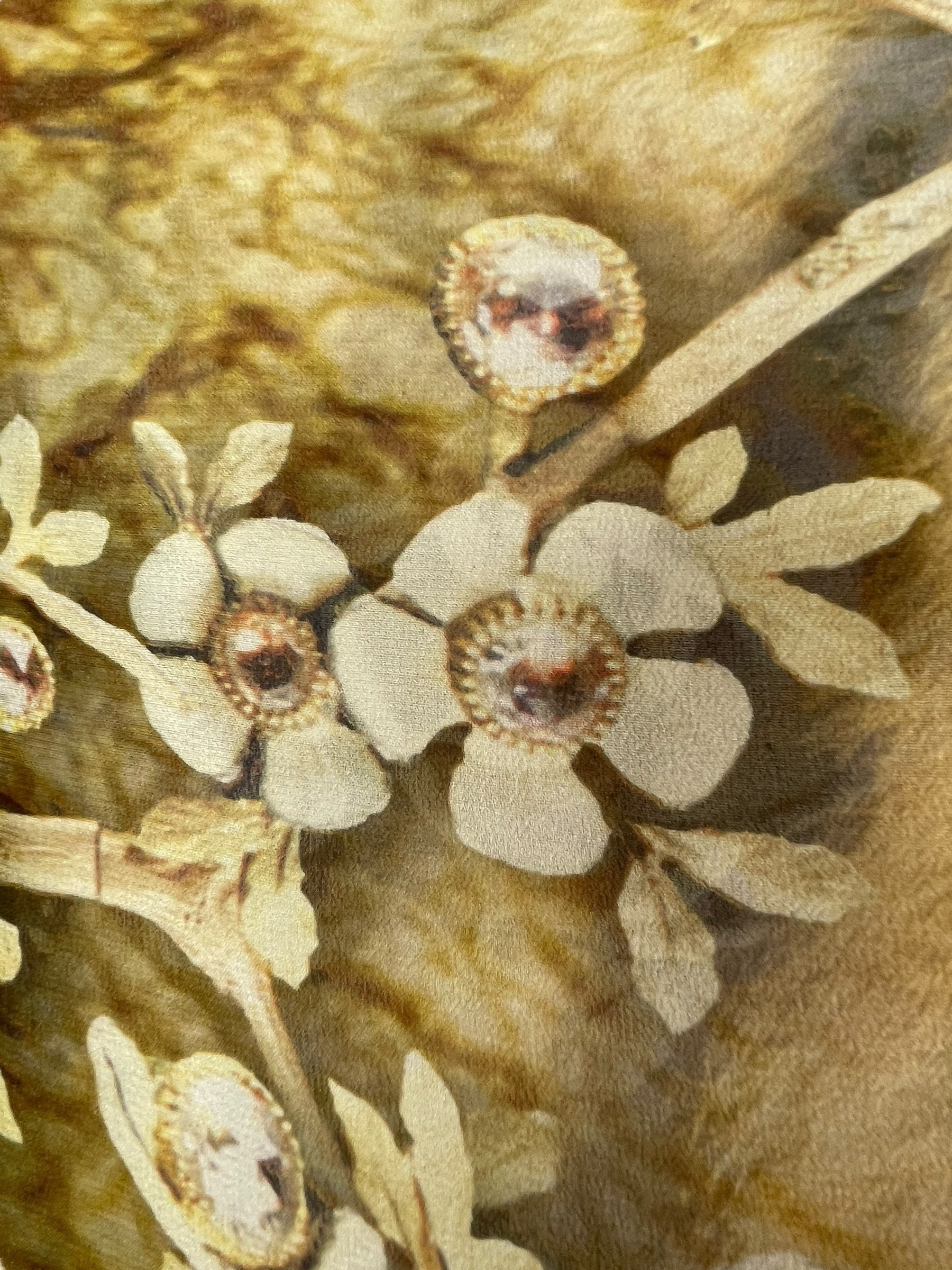 SOLD  PRG7060 Sheer Avatar Pure Silk Side Slit Top