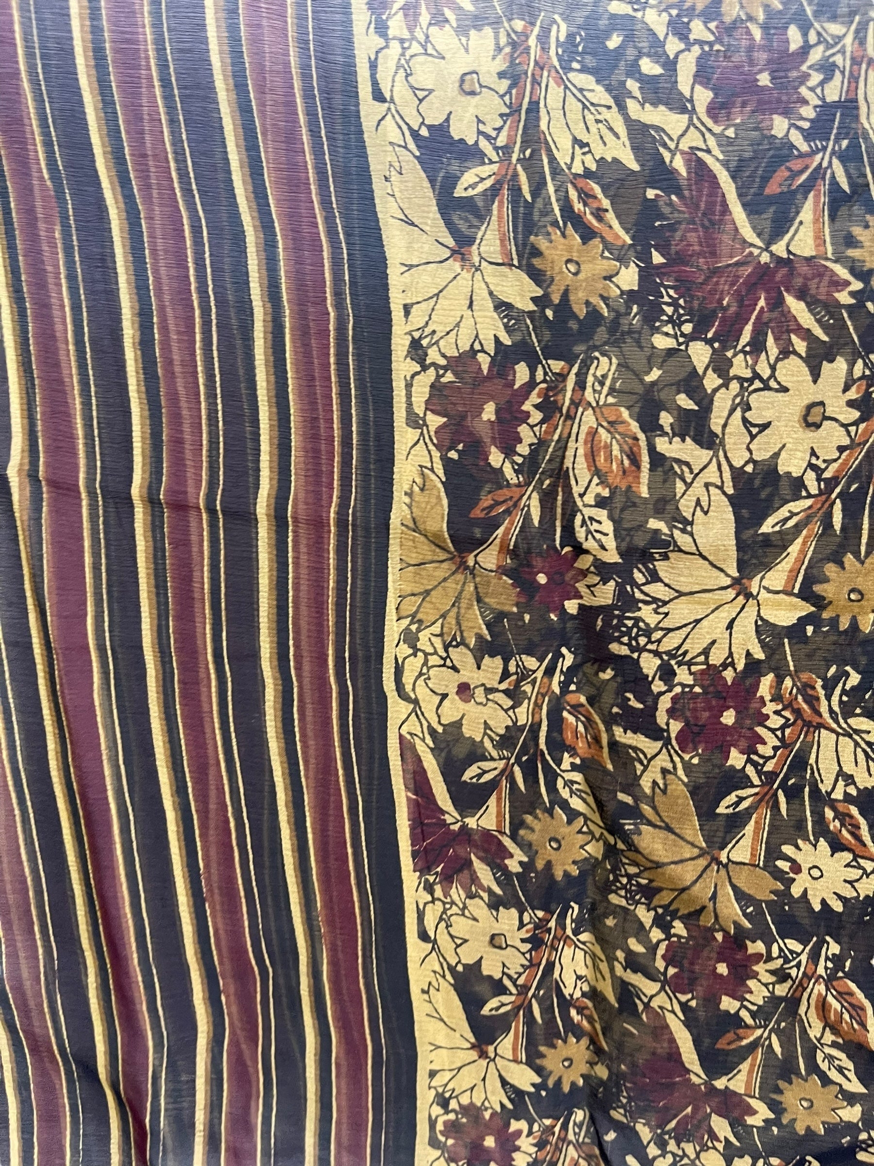 PCH6641 Very Sheer Avatar Pure Silk Capelet Poncho