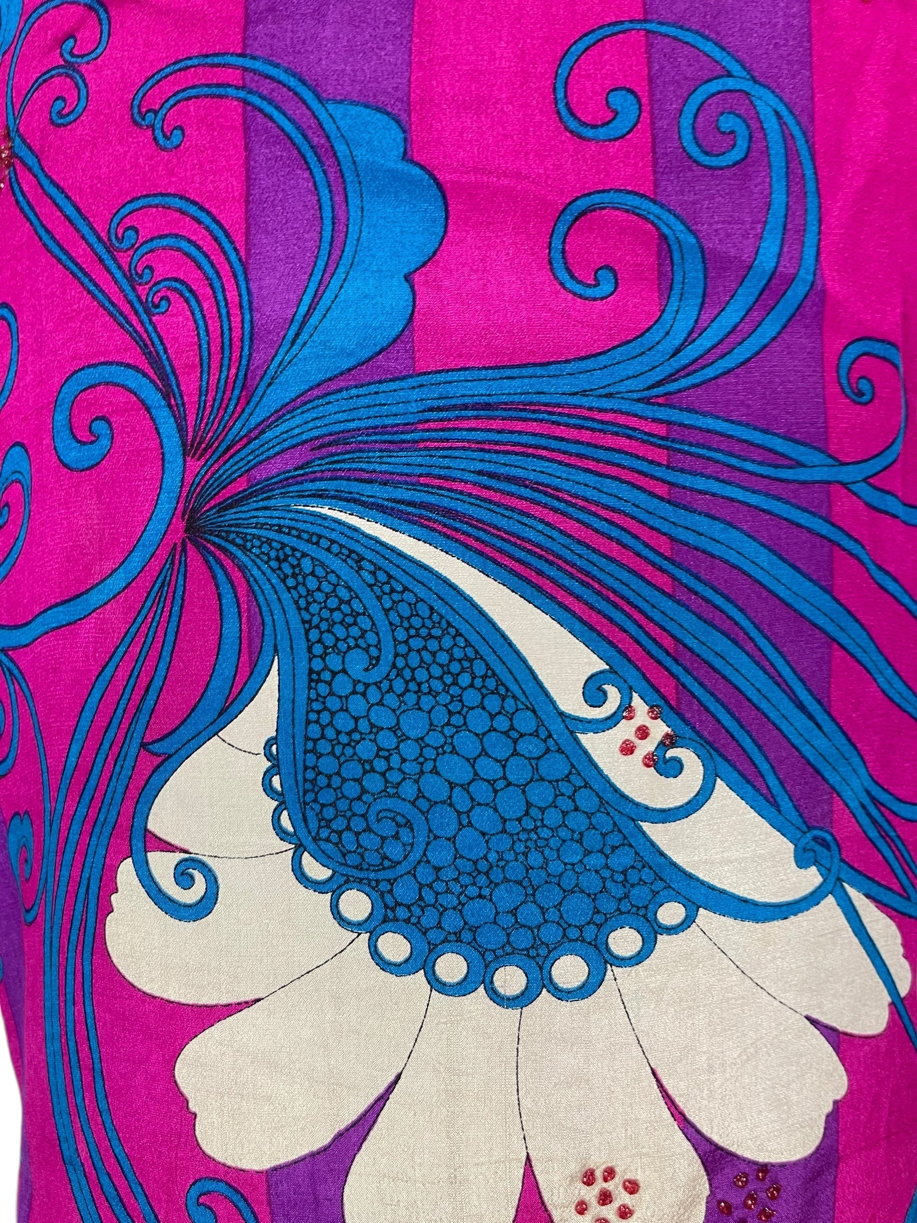 SOLD  PRC6189 Avatar Pure Silk Side Slit Top