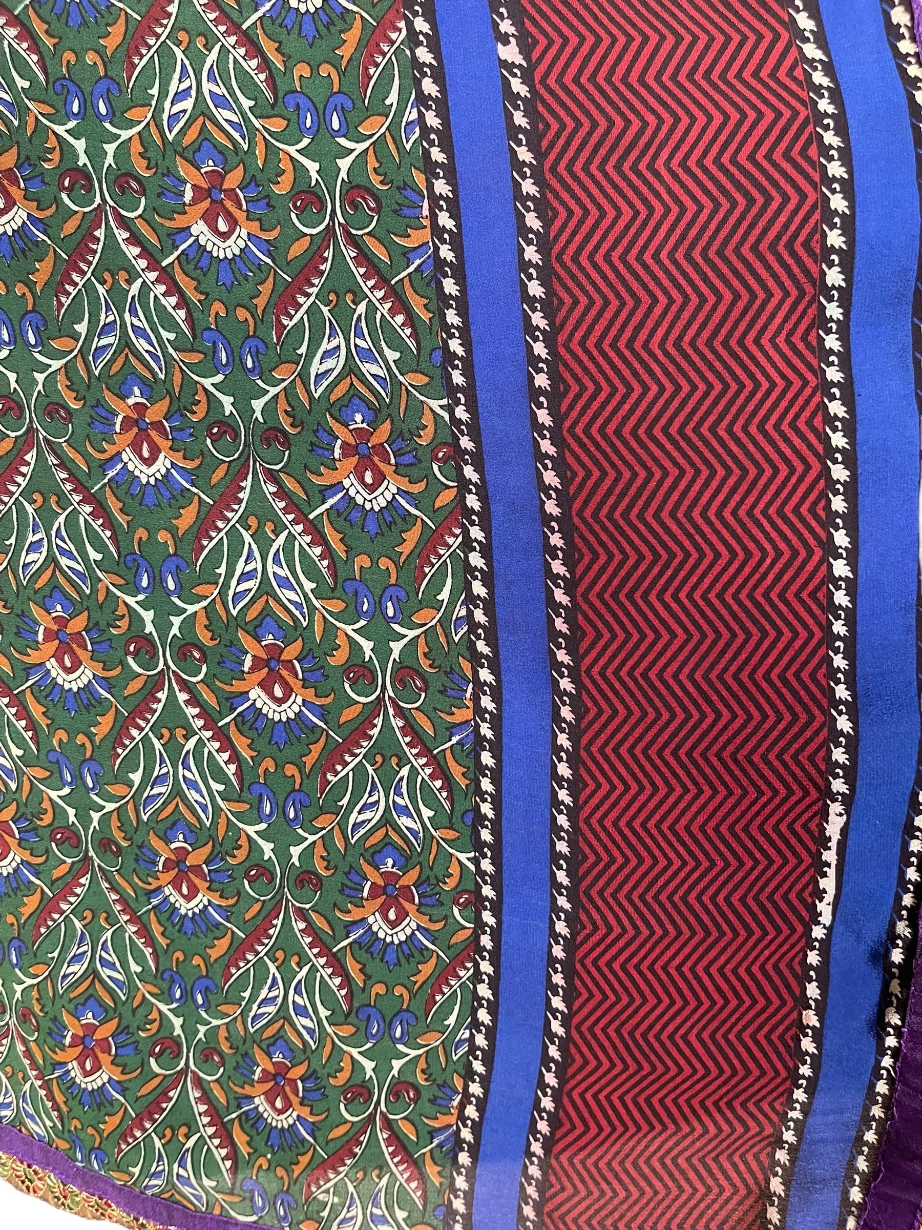 PRC7156 Avatar Pure Silk Capelet Poncho