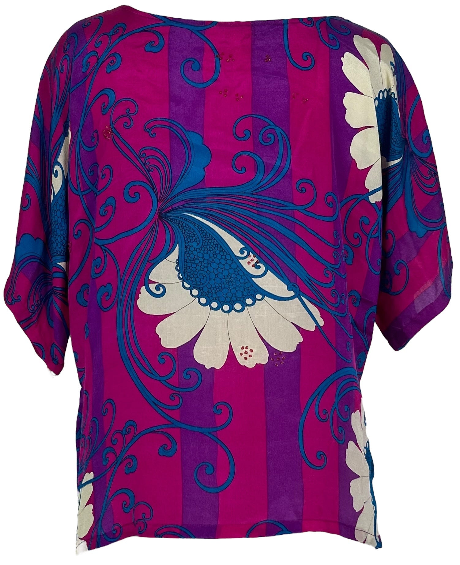 SOLD  PRC6189 Avatar Pure Silk Side Slit Top