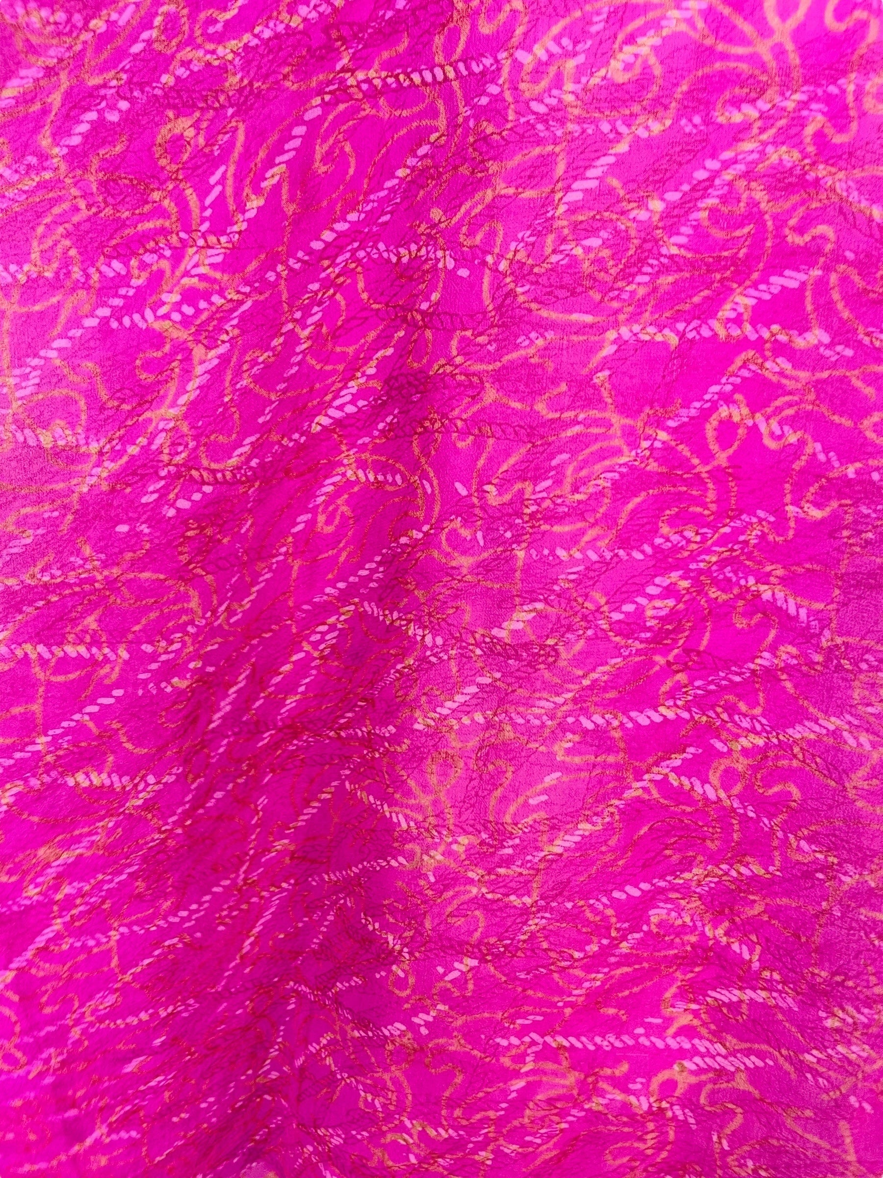 PRG7475 Sheer Avatar Pure Silk Short Kaftan Tunic with Slits