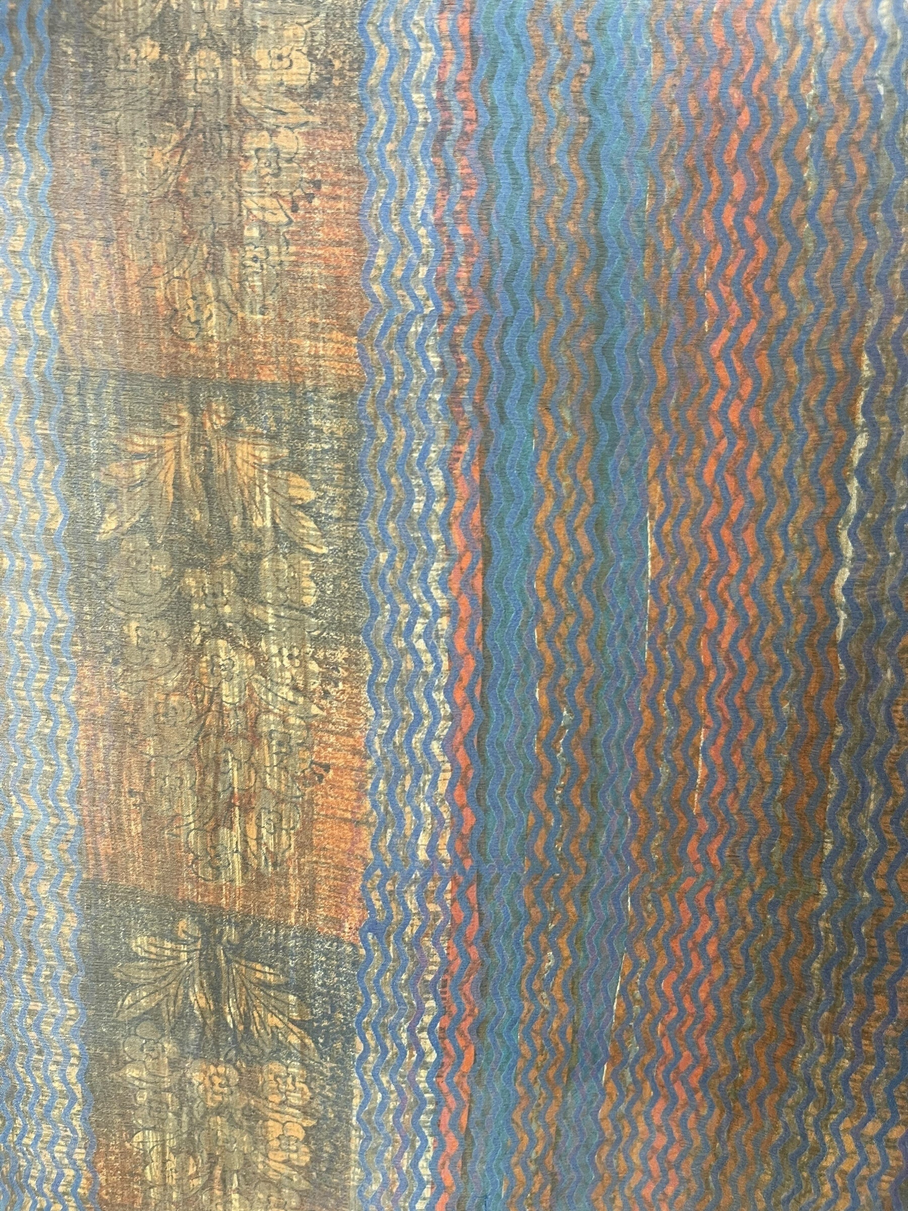 PRG6605 Sheer Avatar Pure Silk Kimono-Sleeved Top