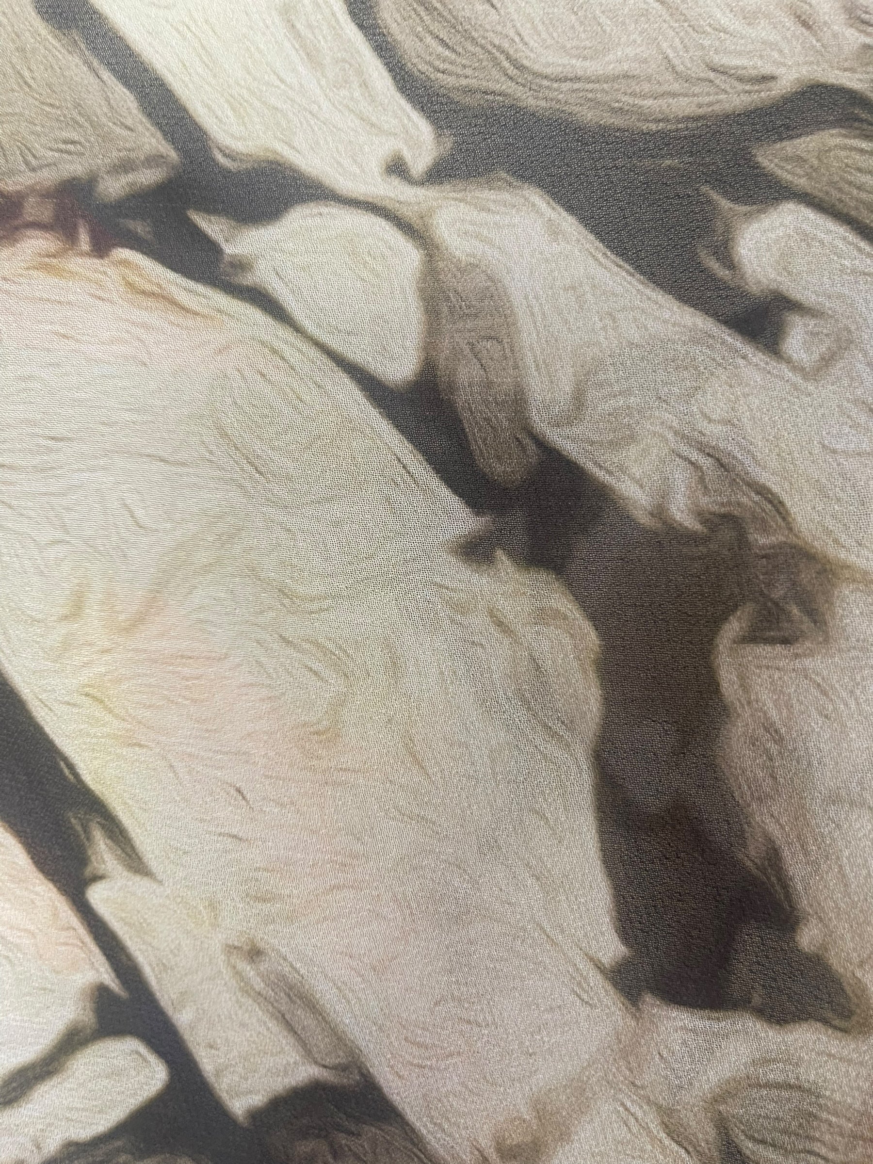 PRG6900 Sheer Avatar Pure Silk Boxy Top