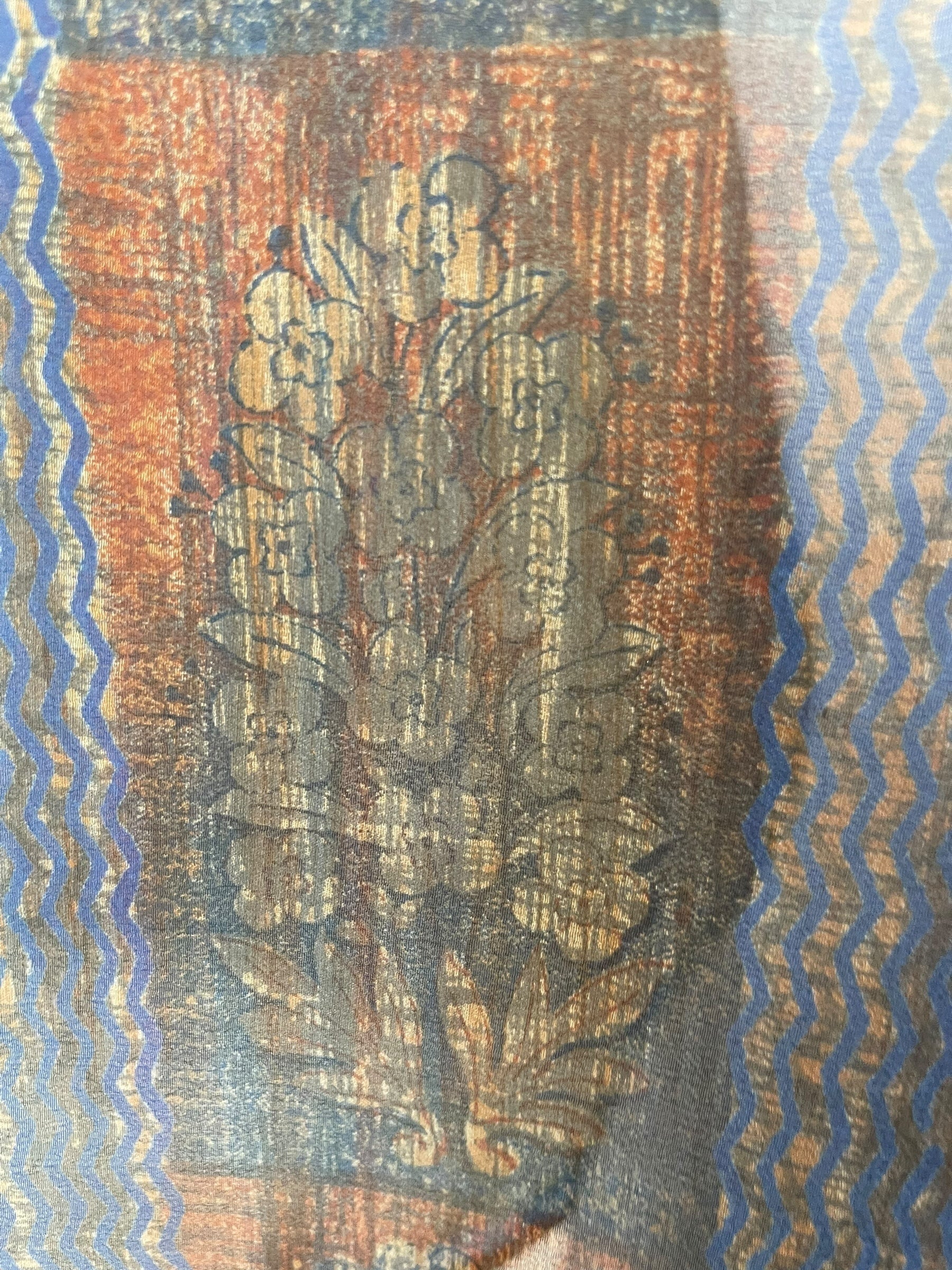 PRG6605 Sheer Avatar Pure Silk Kimono-Sleeved Top