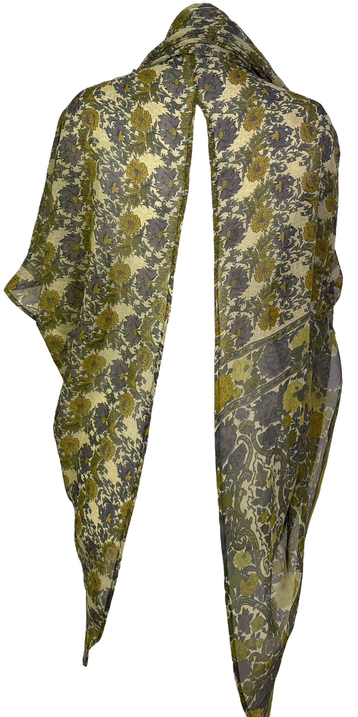 SOLD  PRG6853 Sheer Avatar Pure Silk Cardigan