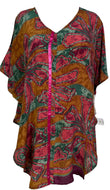 PRC7016 Avatar Pure Silk Waterfall Top