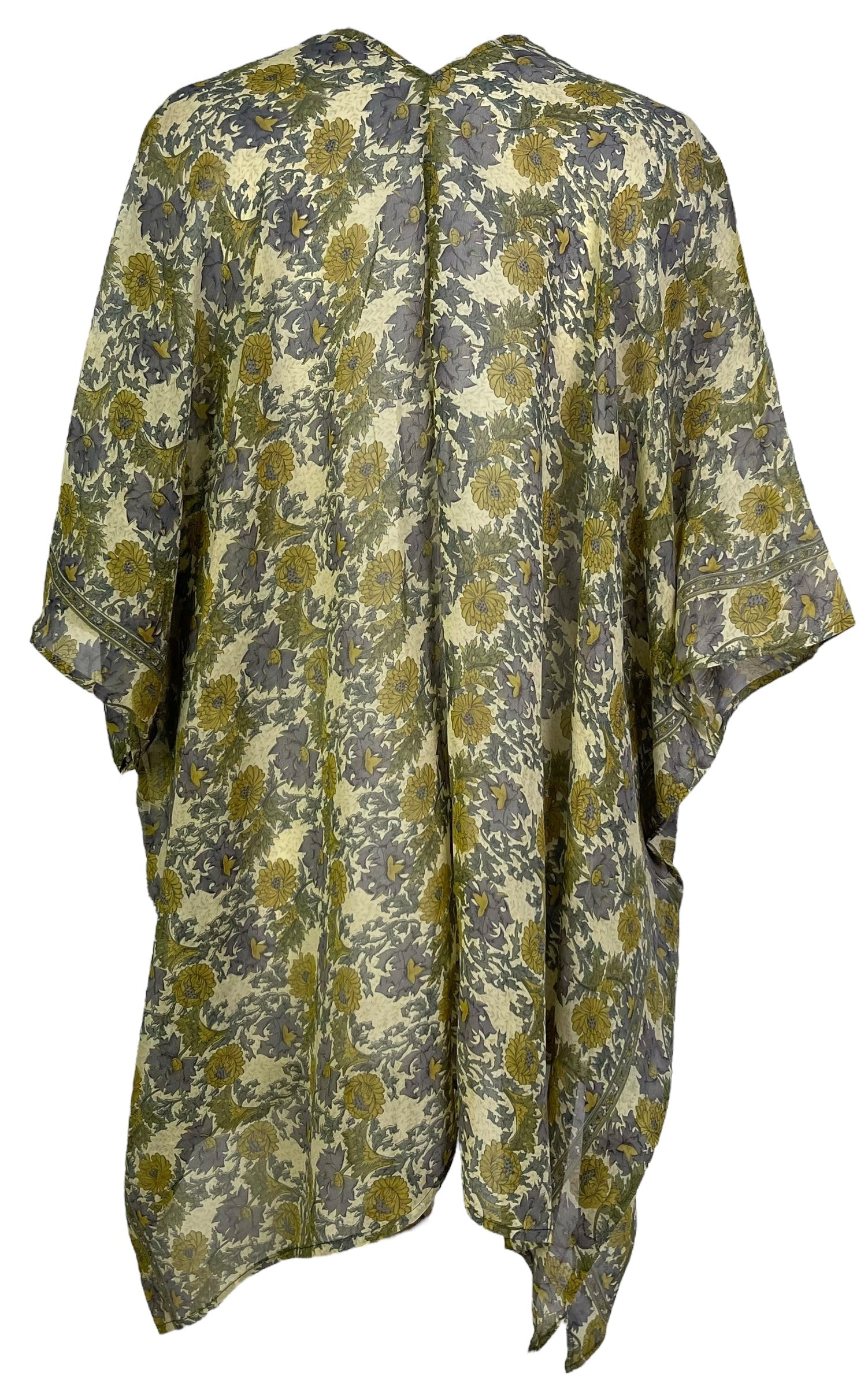 SOLD  PRG6853 Sheer Avatar Pure Silk Cardigan