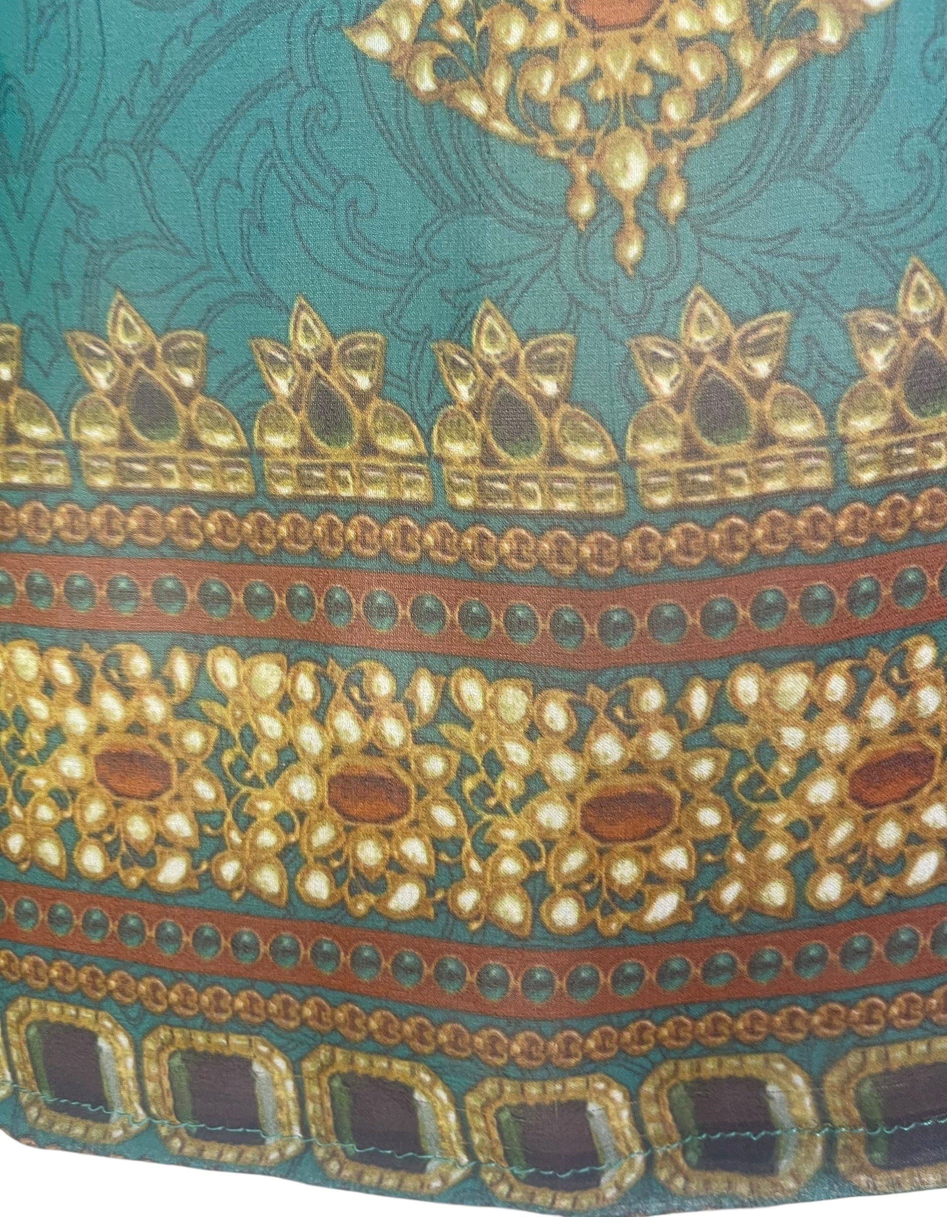 SOLD  PRG6792 Sheer Avatar Pure Silk Boxy Top