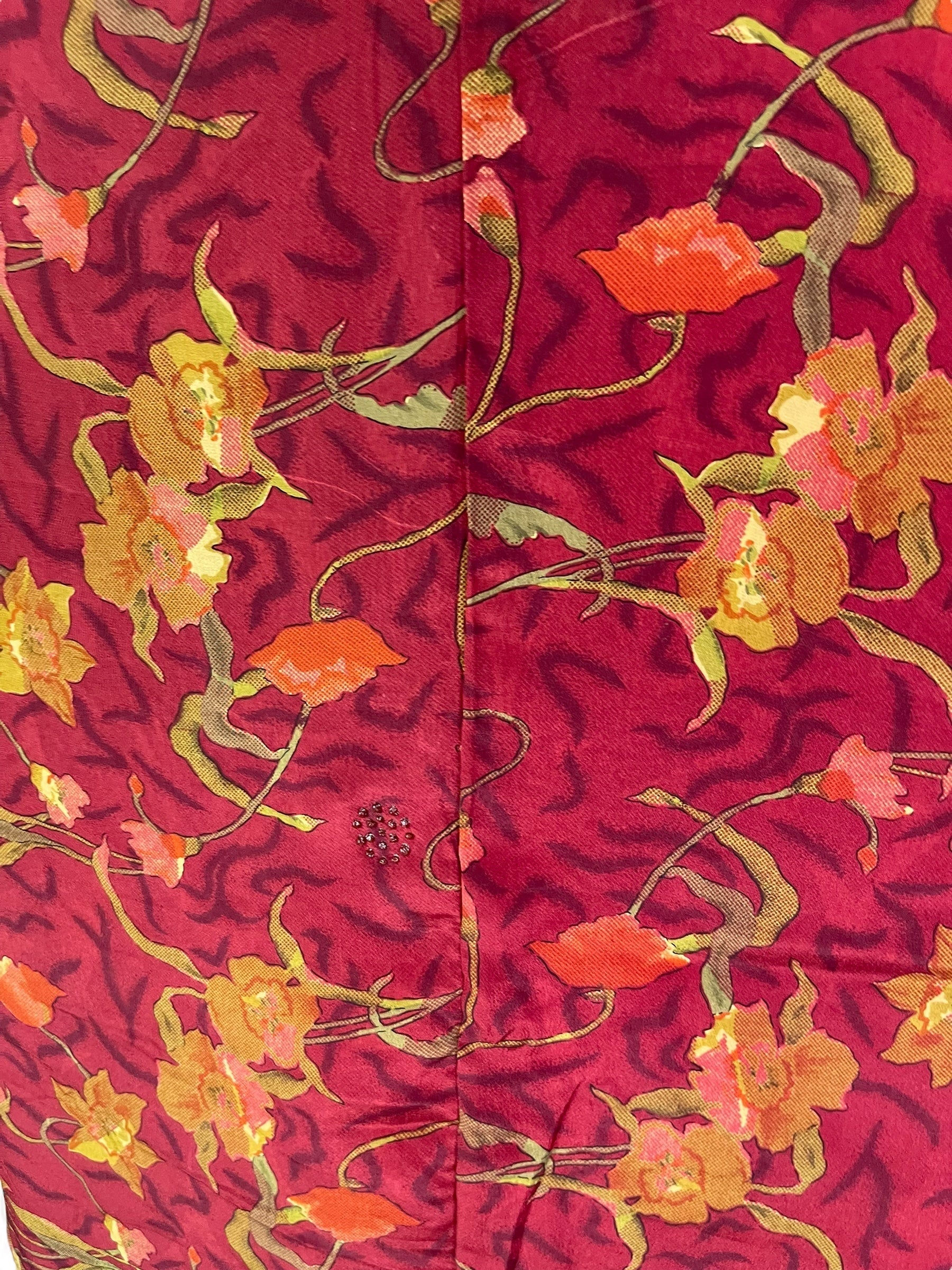 PRC7007 Avatar Pure Silk Waterfall Top