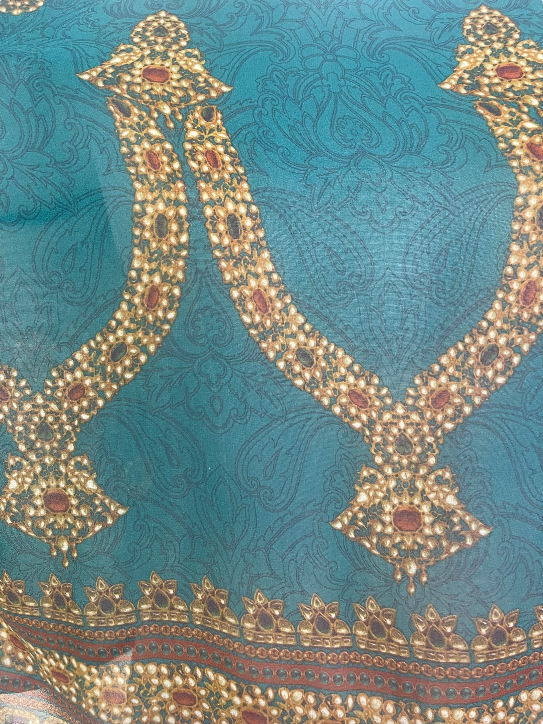 SOLD  PRG6792 Sheer Avatar Pure Silk Boxy Top