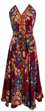 Load image into Gallery viewer, PRC7690 Avatar Pure Silk Maxi Dress with Belt
