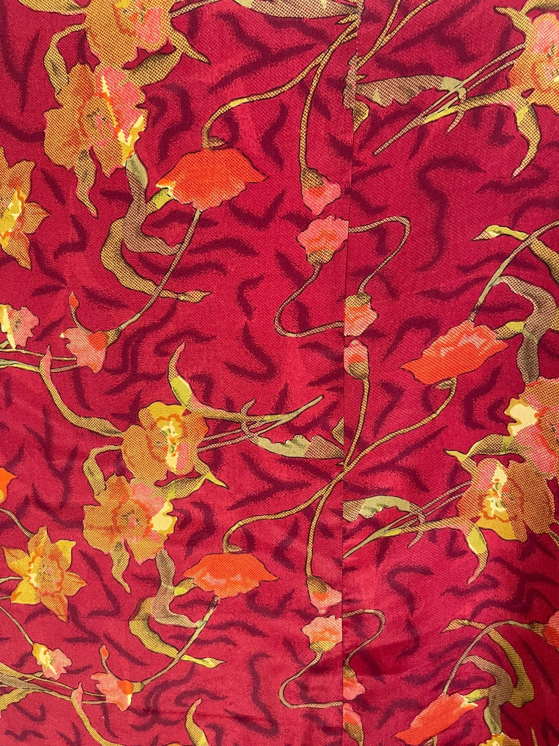 PRC7007 Avatar Pure Silk Waterfall Top