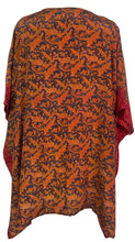 Load image into Gallery viewer, PRC7695 Avatar Pure Silk Short Kaftan Tunic with Slits
