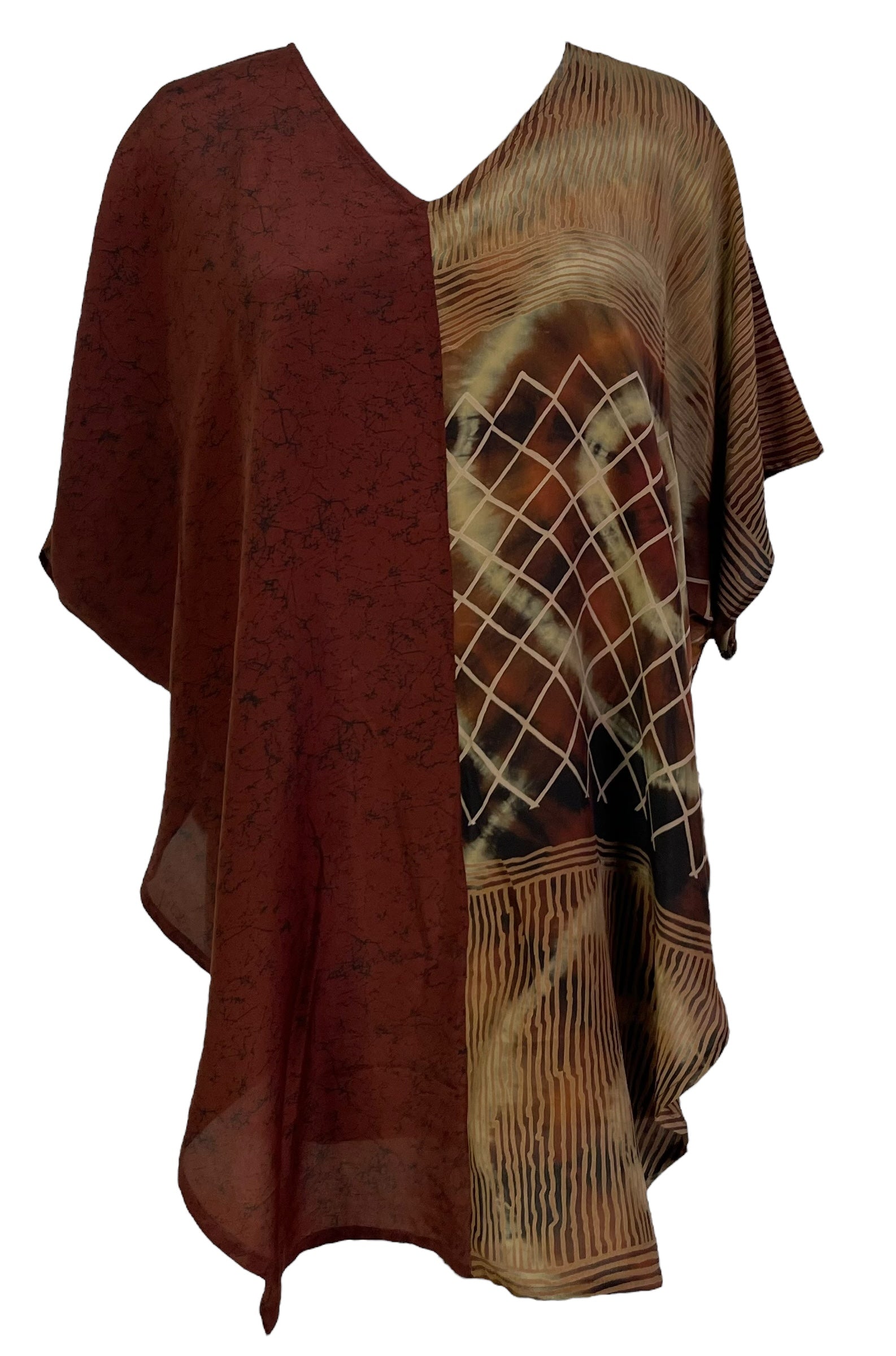 PRC6864 Avatar Pure Silk Waterfall Top