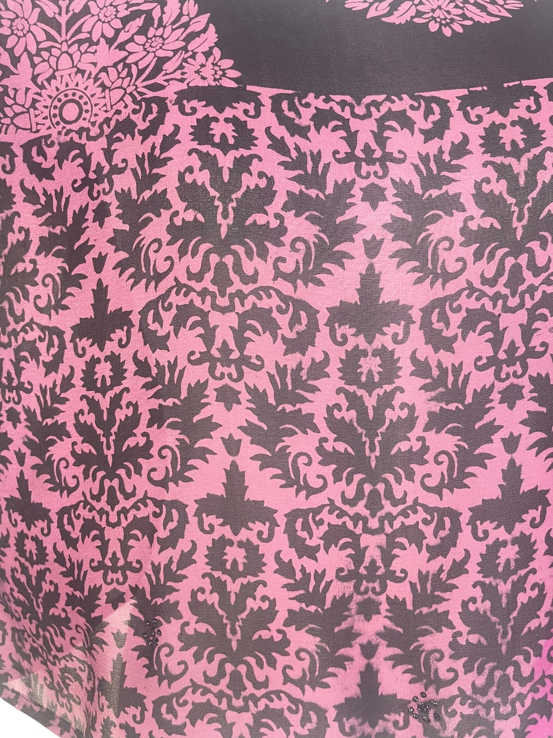 SOLD  PRG5505 Sheer Avatar Pure Silk Boxy Top