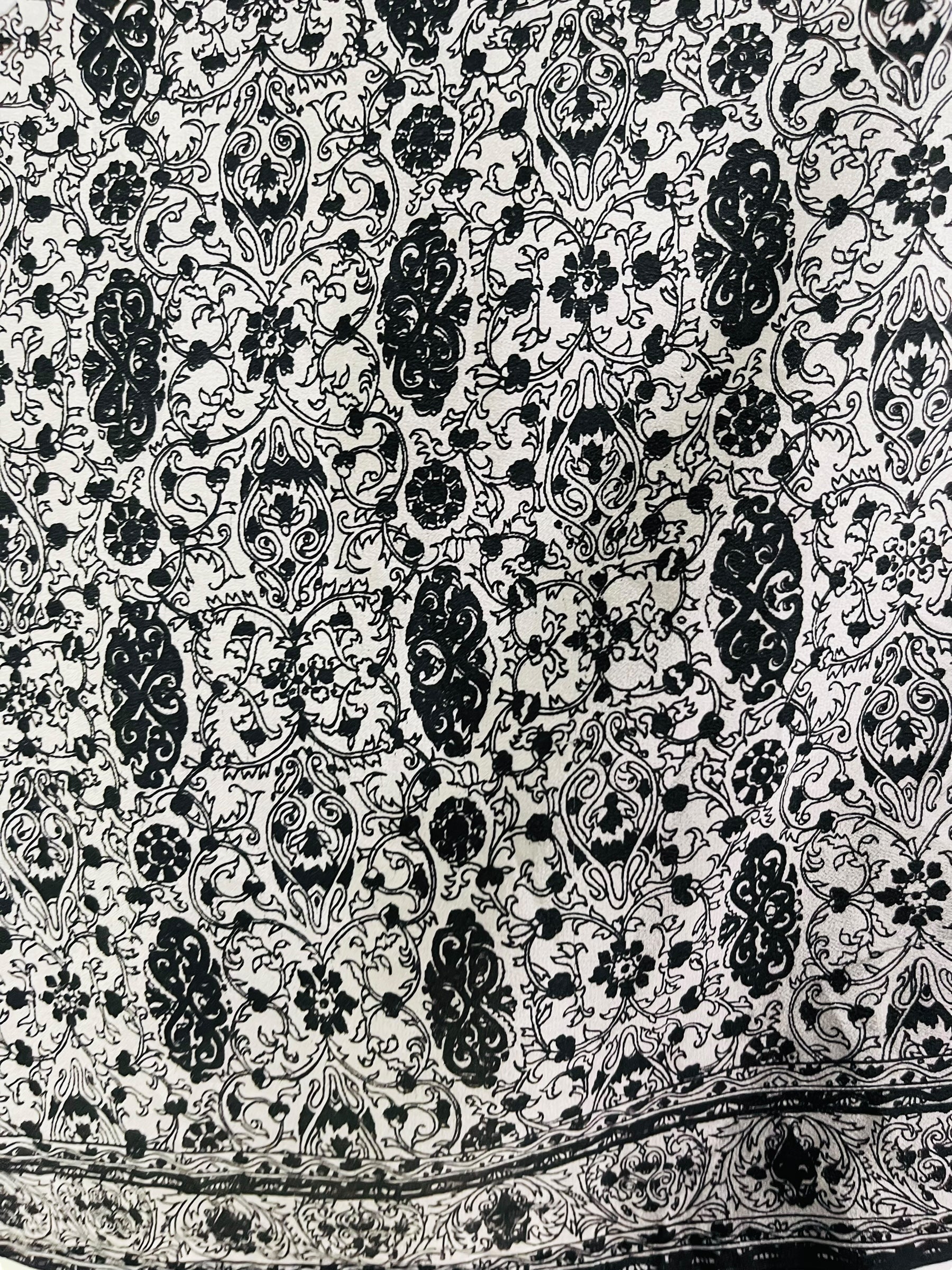 SOLD  PRC7315 Avatar Pure Silk Kimono-Sleeved Top